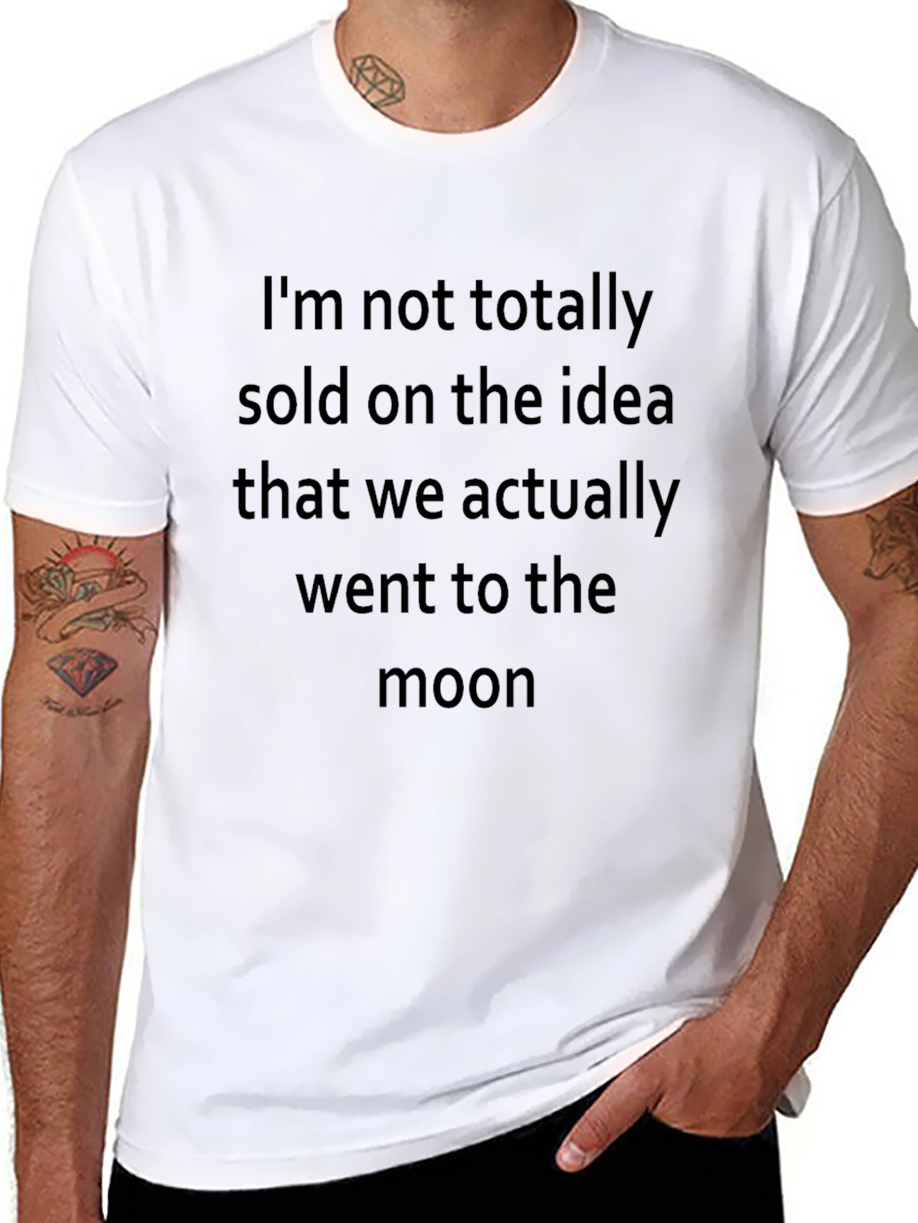 Moon Landing Conspiracy Theory T-Shirt