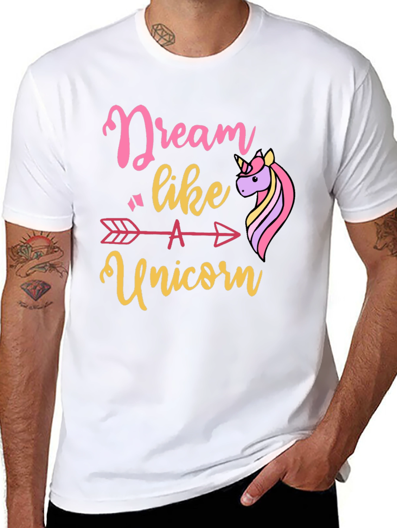 Dream Like a Unicorn Graphic T-Shirt