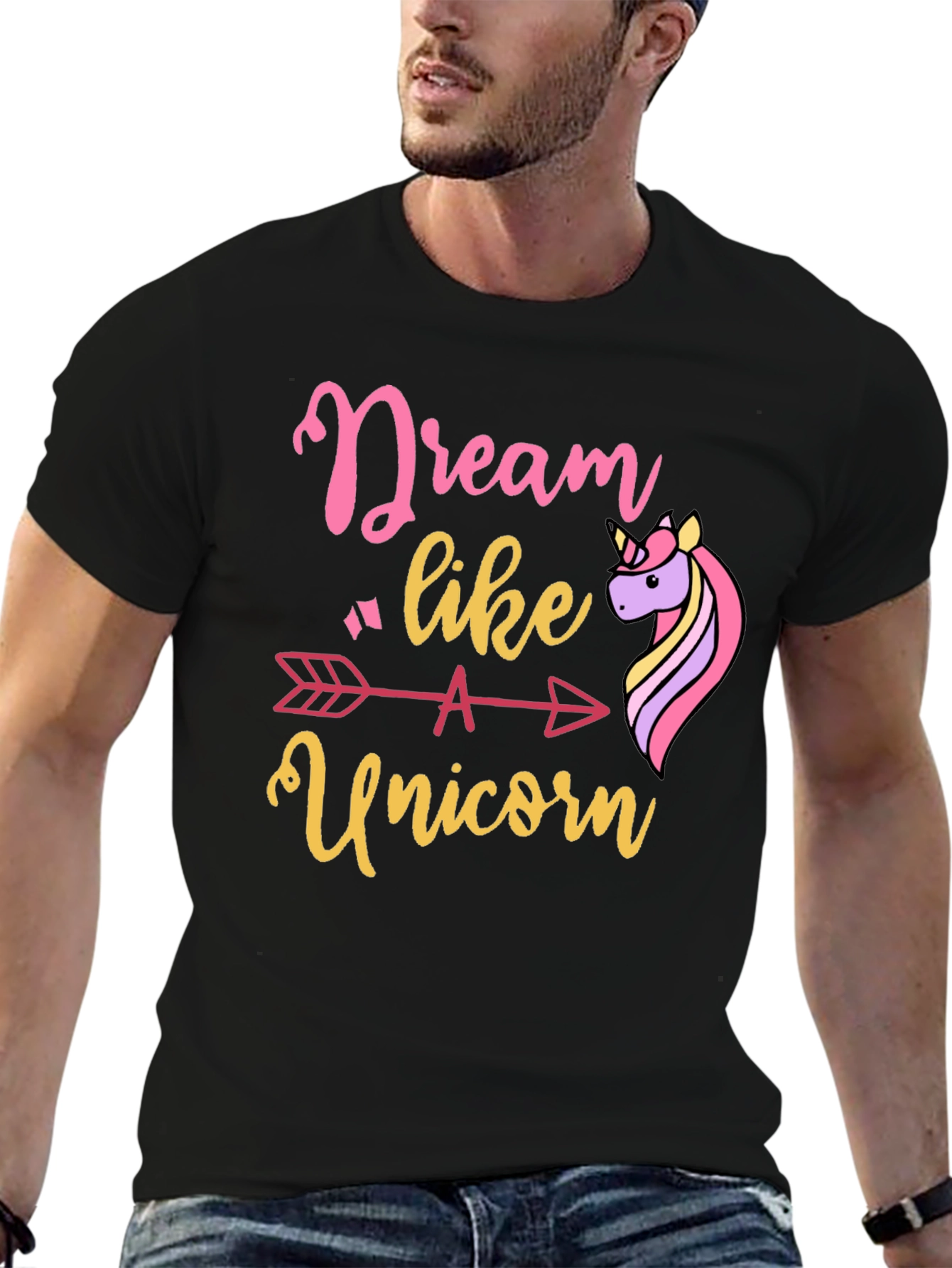 Dream Like a Unicorn Graphic T-Shirt