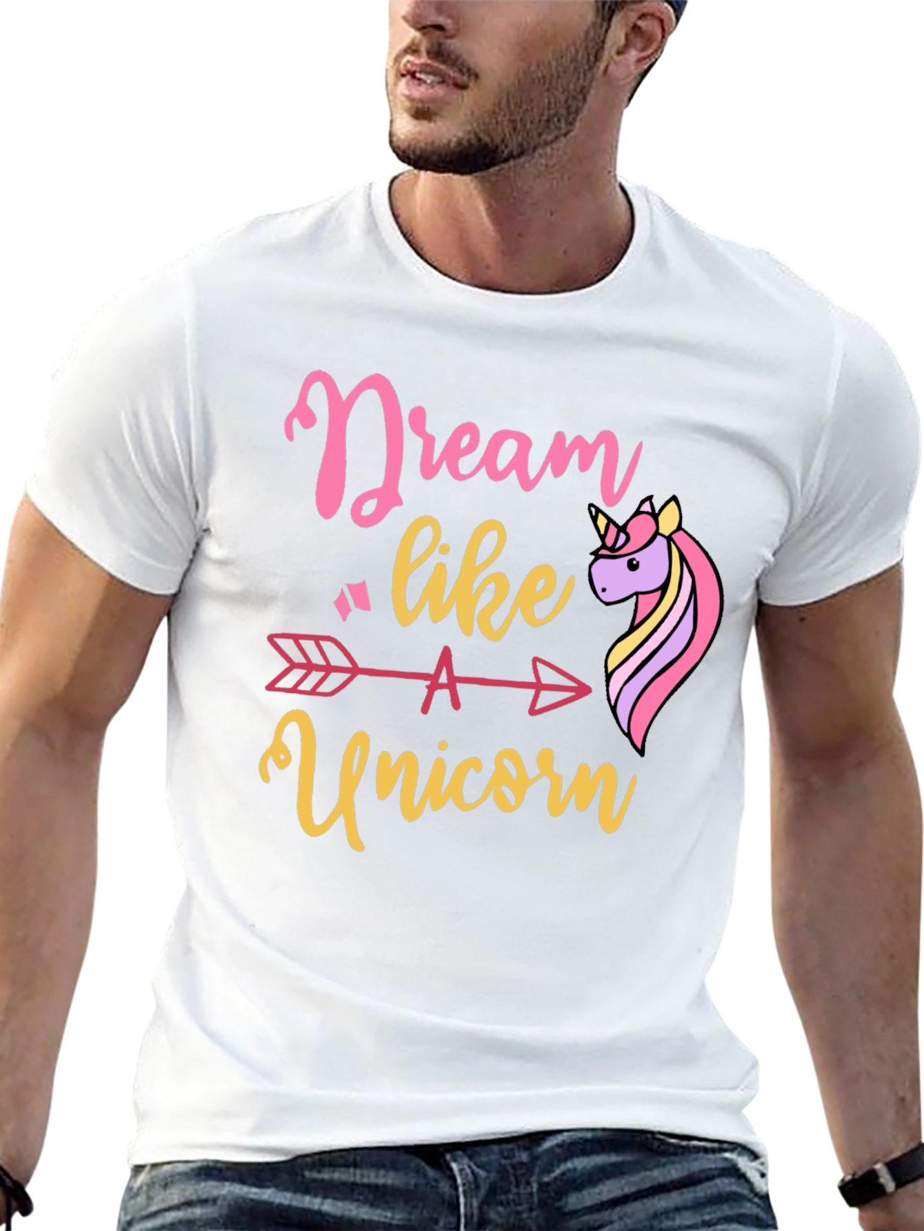 Dream Like a Unicorn Graphic T-Shirt