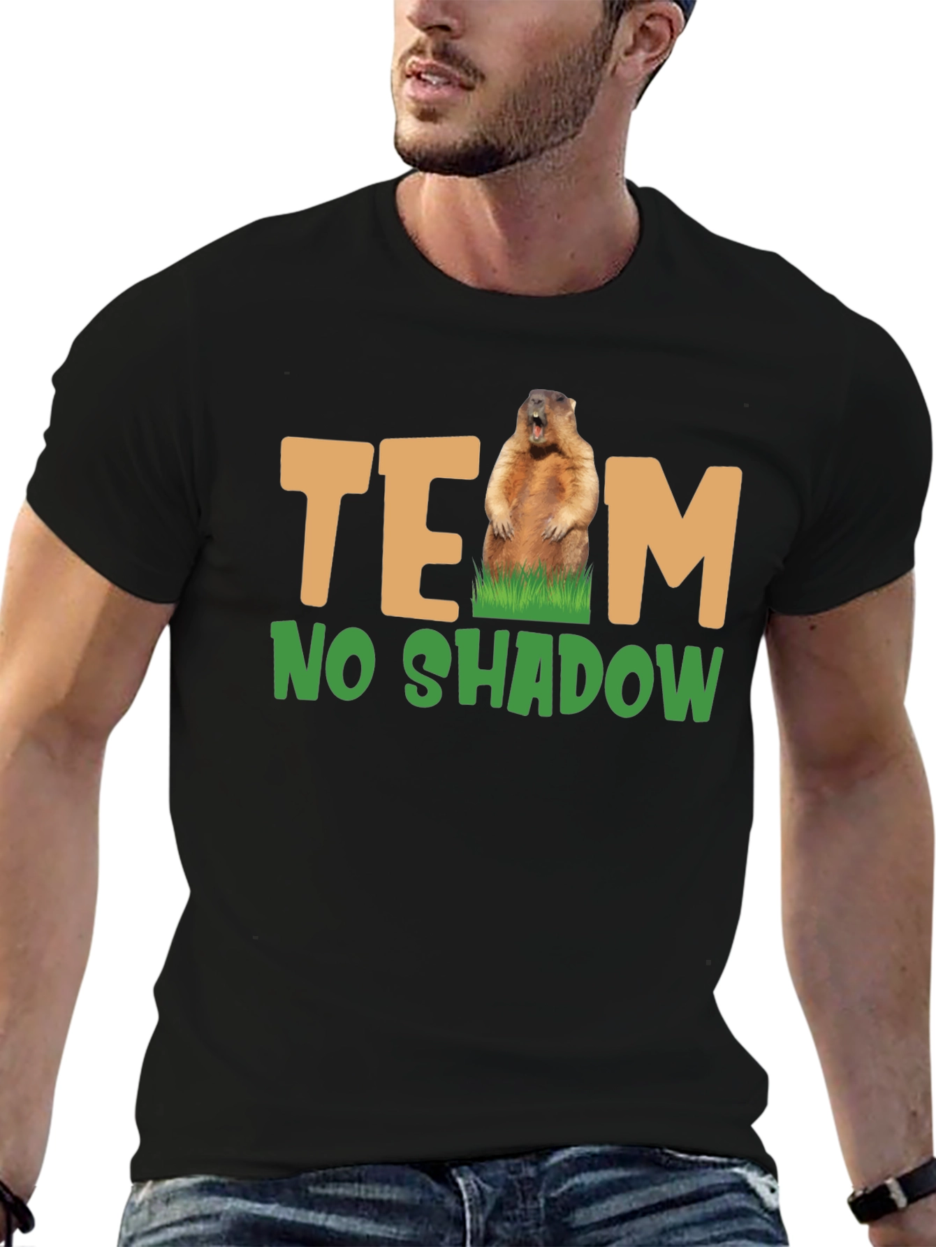 Team No Shadow Groundhog Day T-Shirt