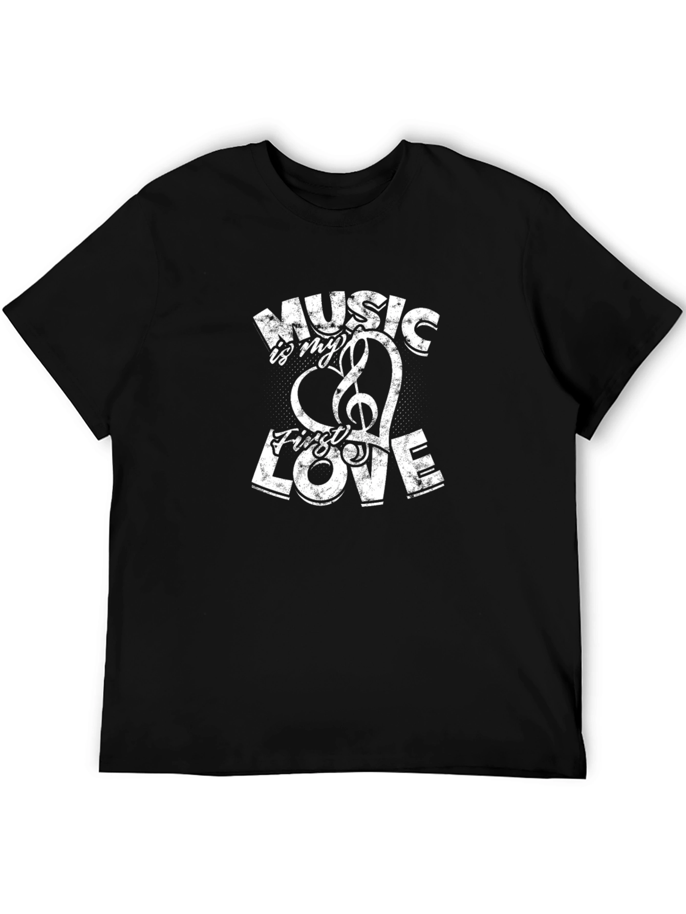 Music is My First Love T-Shirt
