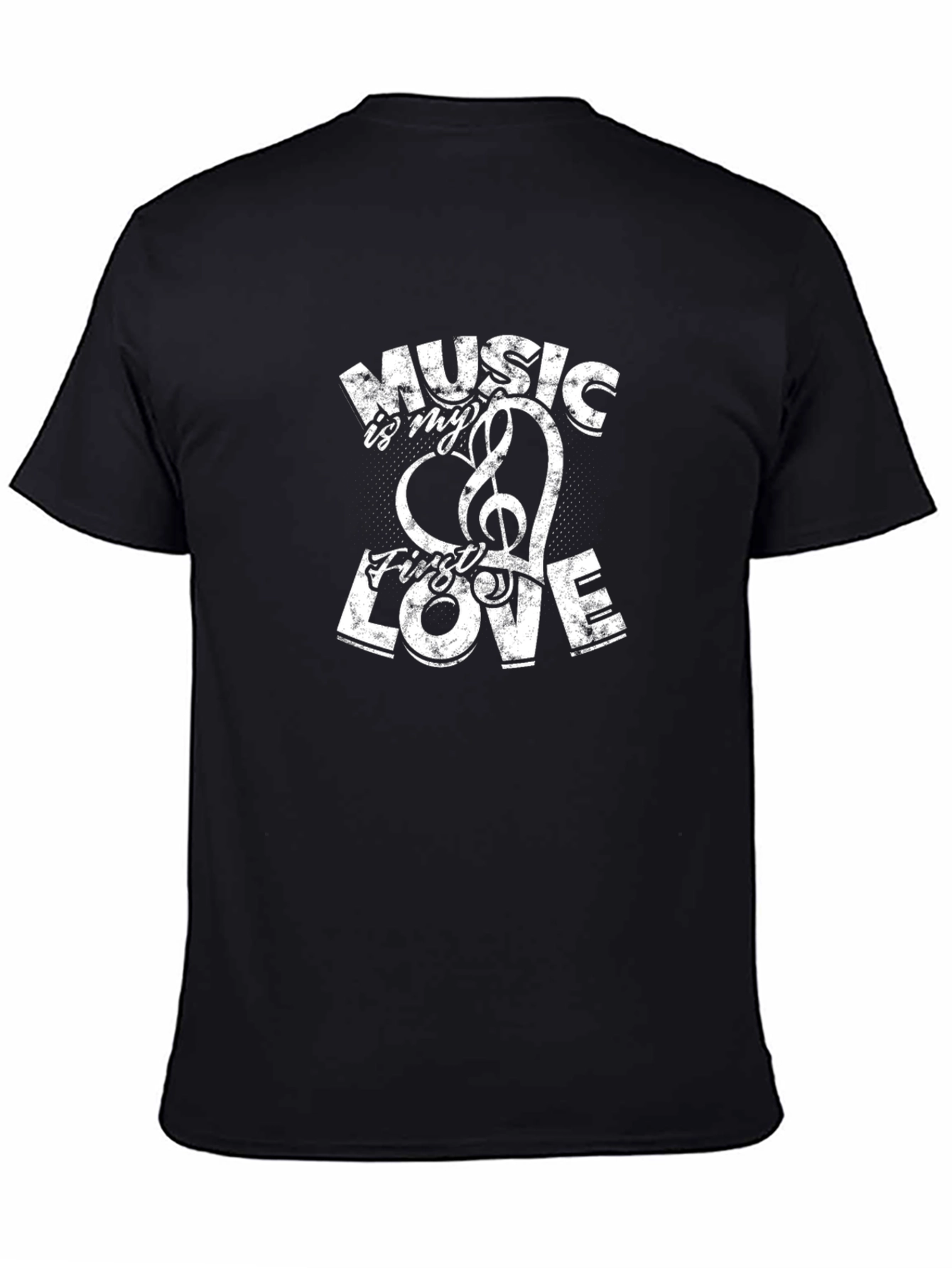 Music is My First Love T-Shirt