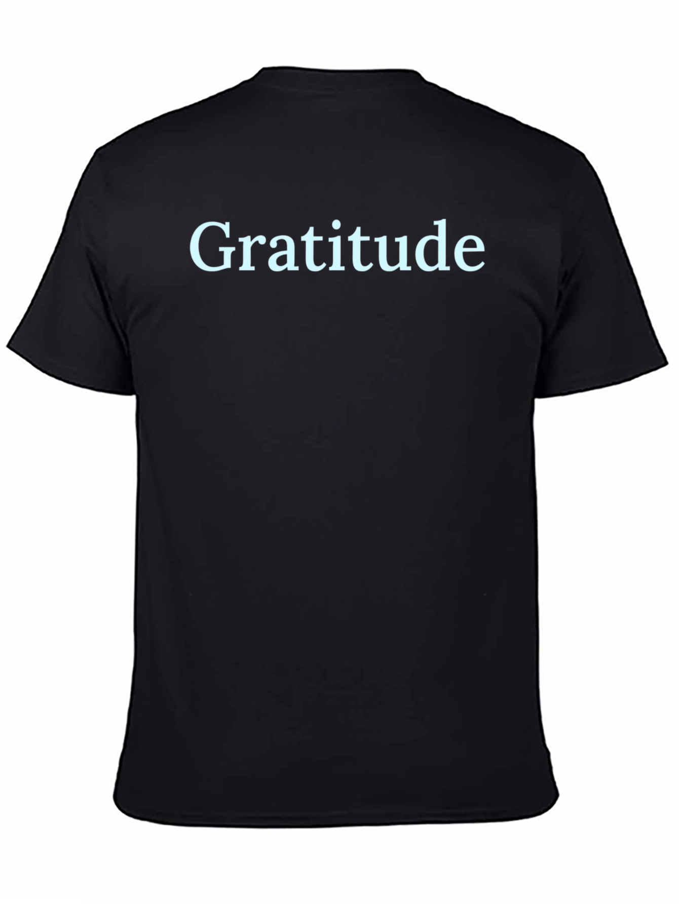 Gratitude Graphic Tee - Soft Cotton Comfort