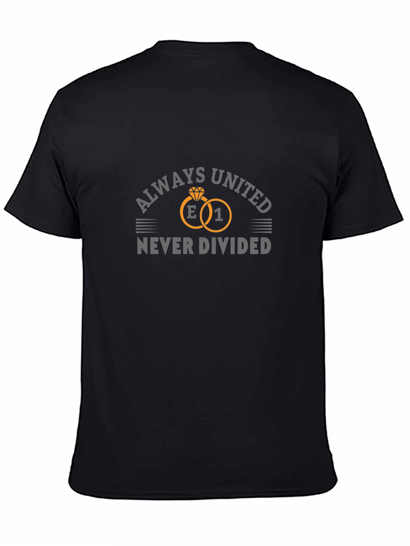 Always United Graphic Tee - Black Cotton Blend