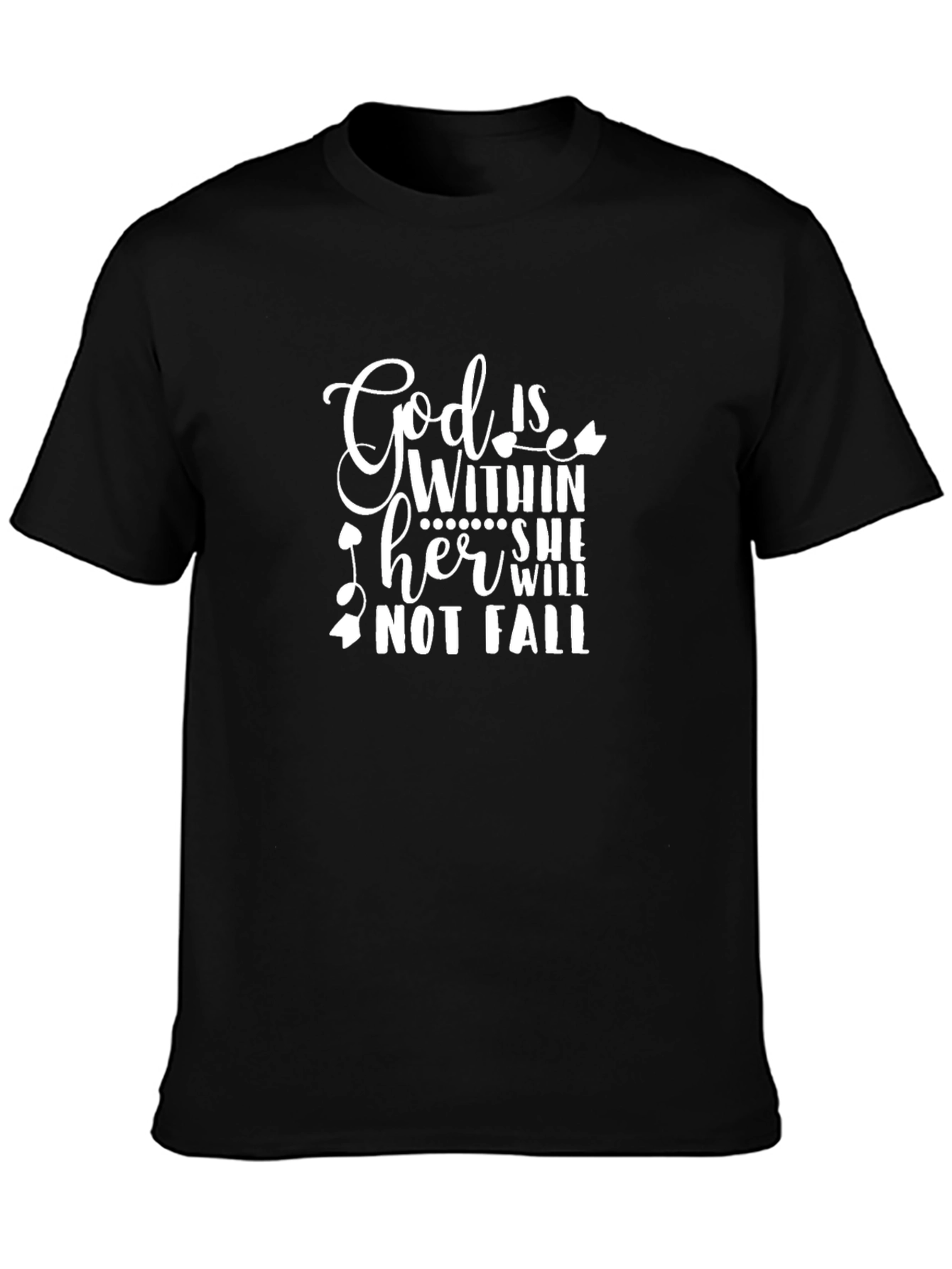 God is Within Her T-Shirt Christian Tee