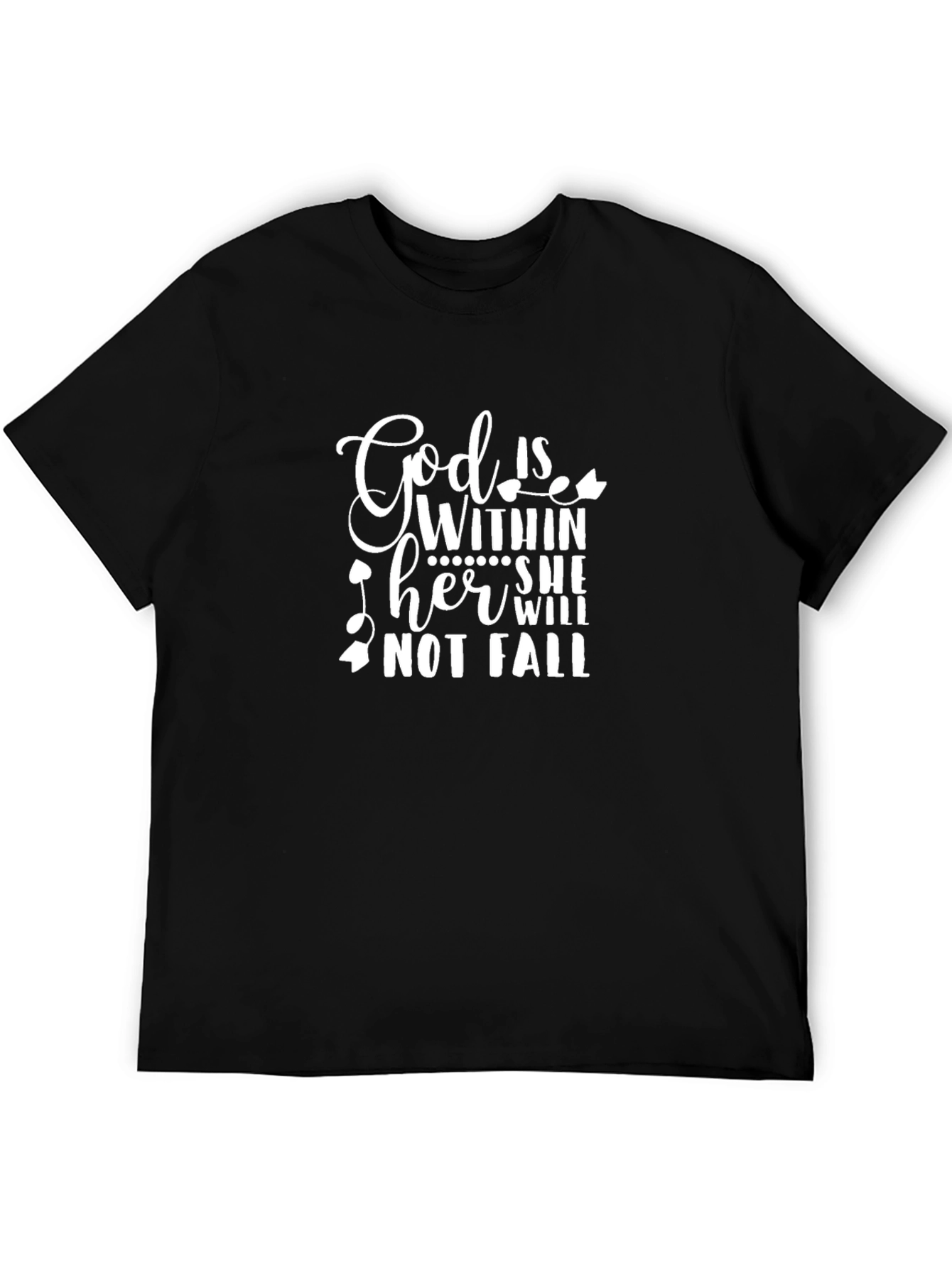 God is Within Her T-Shirt Christian Tee