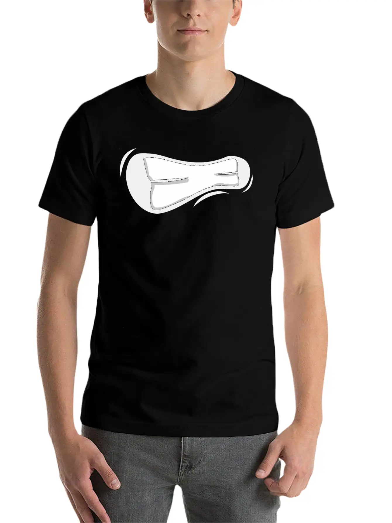 Face Laugh Teeth Grimace Grimace Stylish Everyday T-Shirt – Unisex Basic Cotton Tee