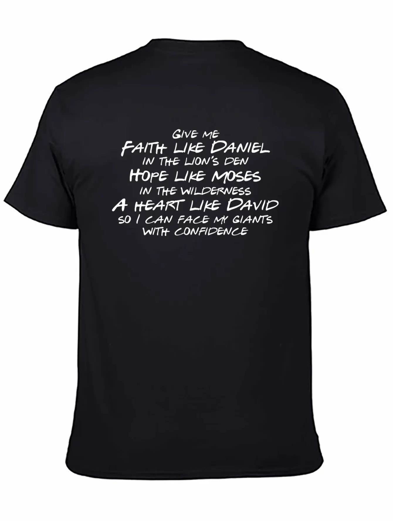 Face Your Giants With Confidence Stylish Everyday T-Shirt – Unisex Basic Cotton Tee