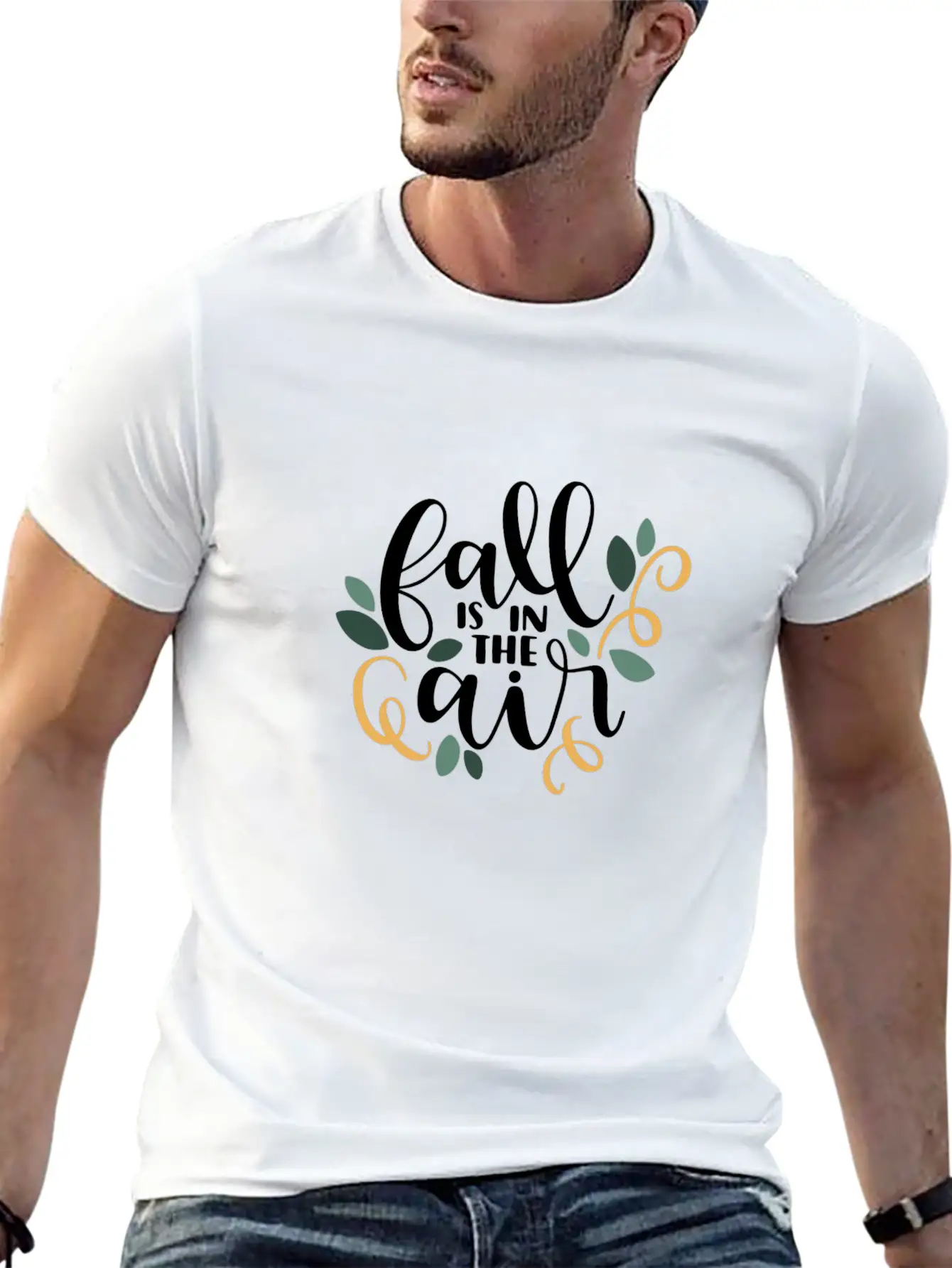 Fall Is In The Air Stylish Everyday T-Shirt – Unisex Basic Cotton Tee