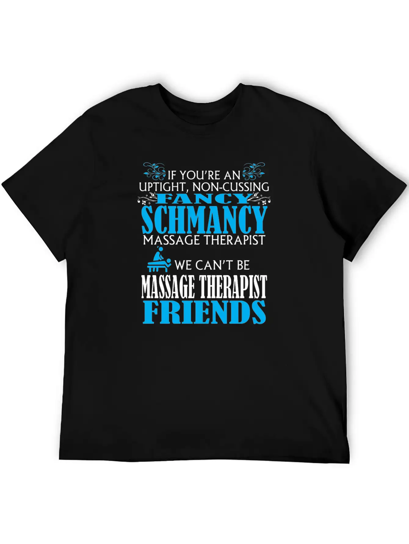 Fancy Massage Therapist Unisex Short Sleeve Soft Cotton T-Shirt – Casual Everyday Wear