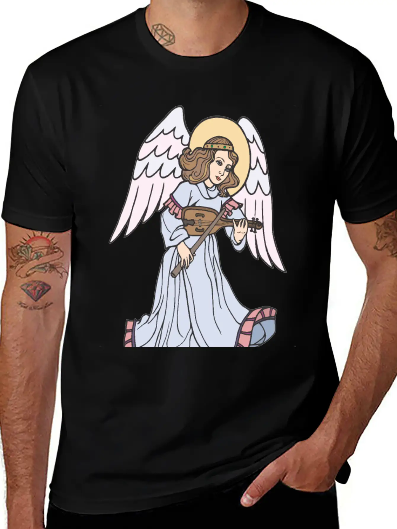 Fantasy Angel Song Timeless Short Sleeve Tee – Comfy And Minimalist Design