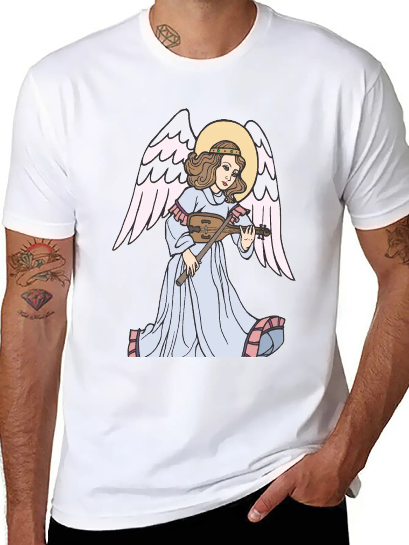 Fantasy Angel Song Timeless Short Sleeve Tee – Comfy And Minimalist Design