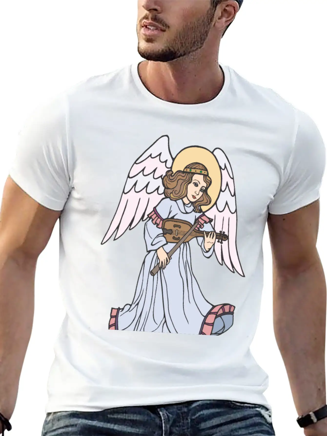 Fantasy Angel Song Timeless Short Sleeve Tee – Comfy And Minimalist Design