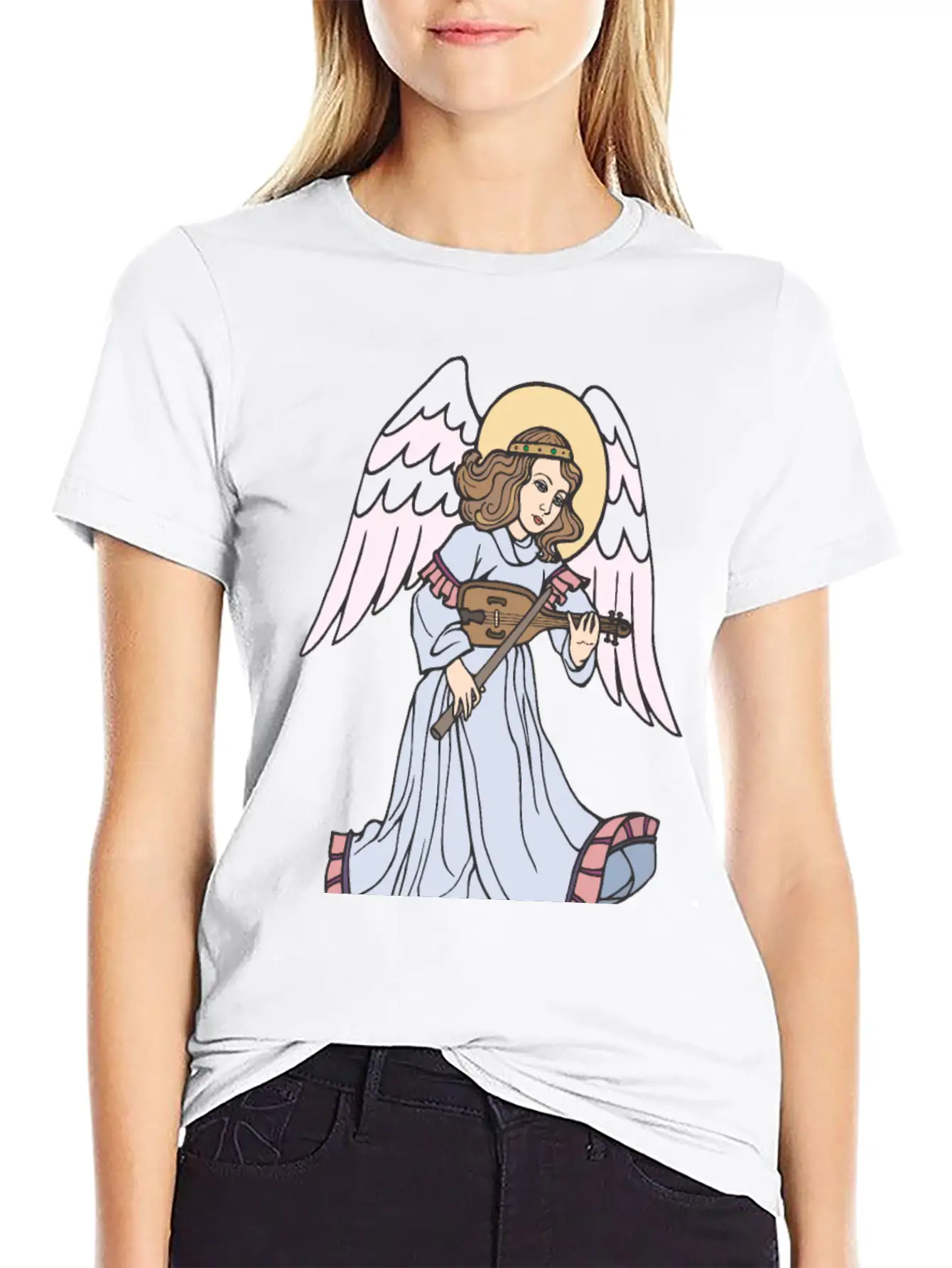 Fantasy Angel Song Timeless Short Sleeve Tee – Comfy And Minimalist Design