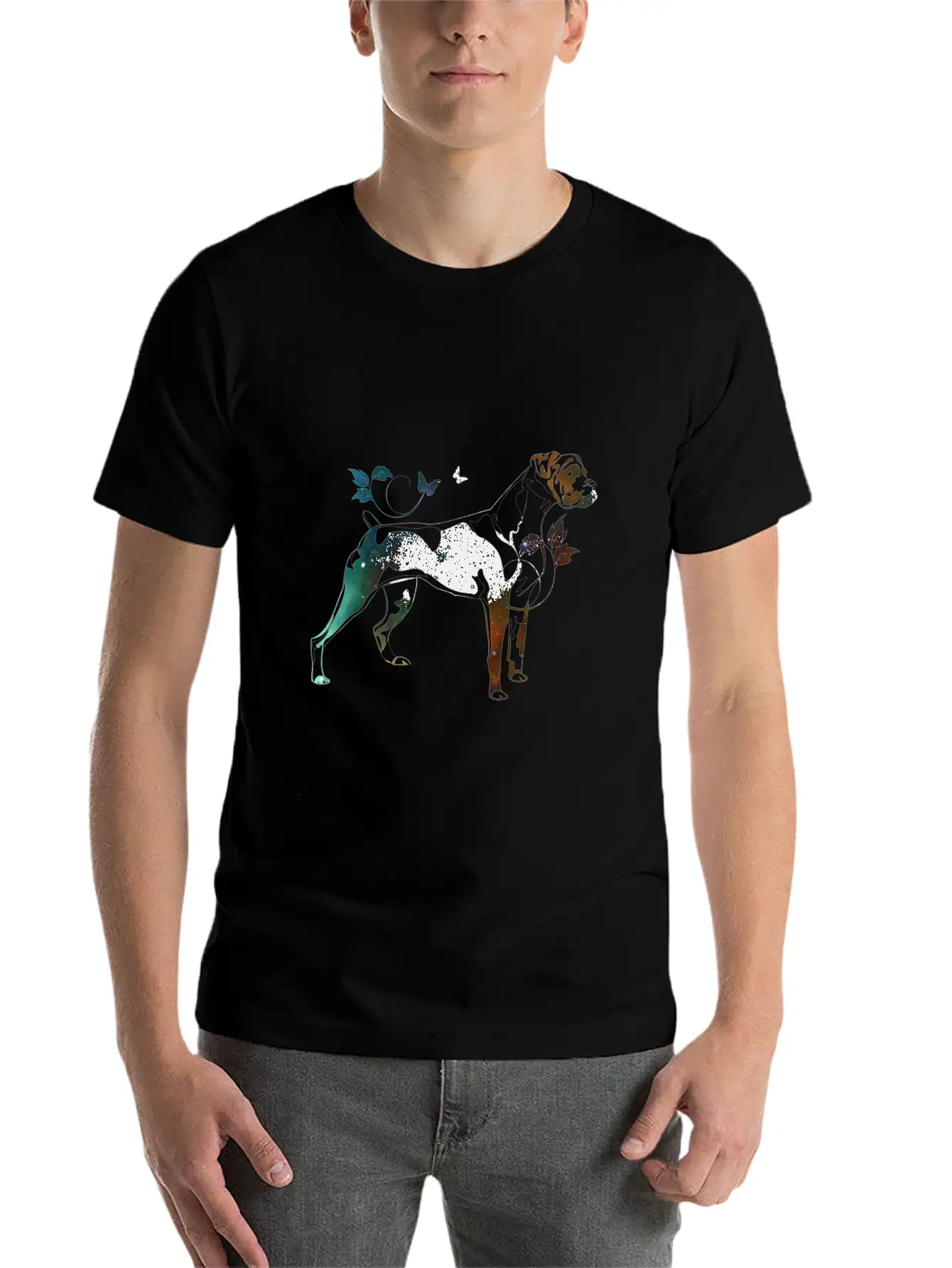 Fantasy Dogs Gift T-shirt For Dog Lovers Basic Graphic T-Shirt – Daily Comfort In Soft Cotton