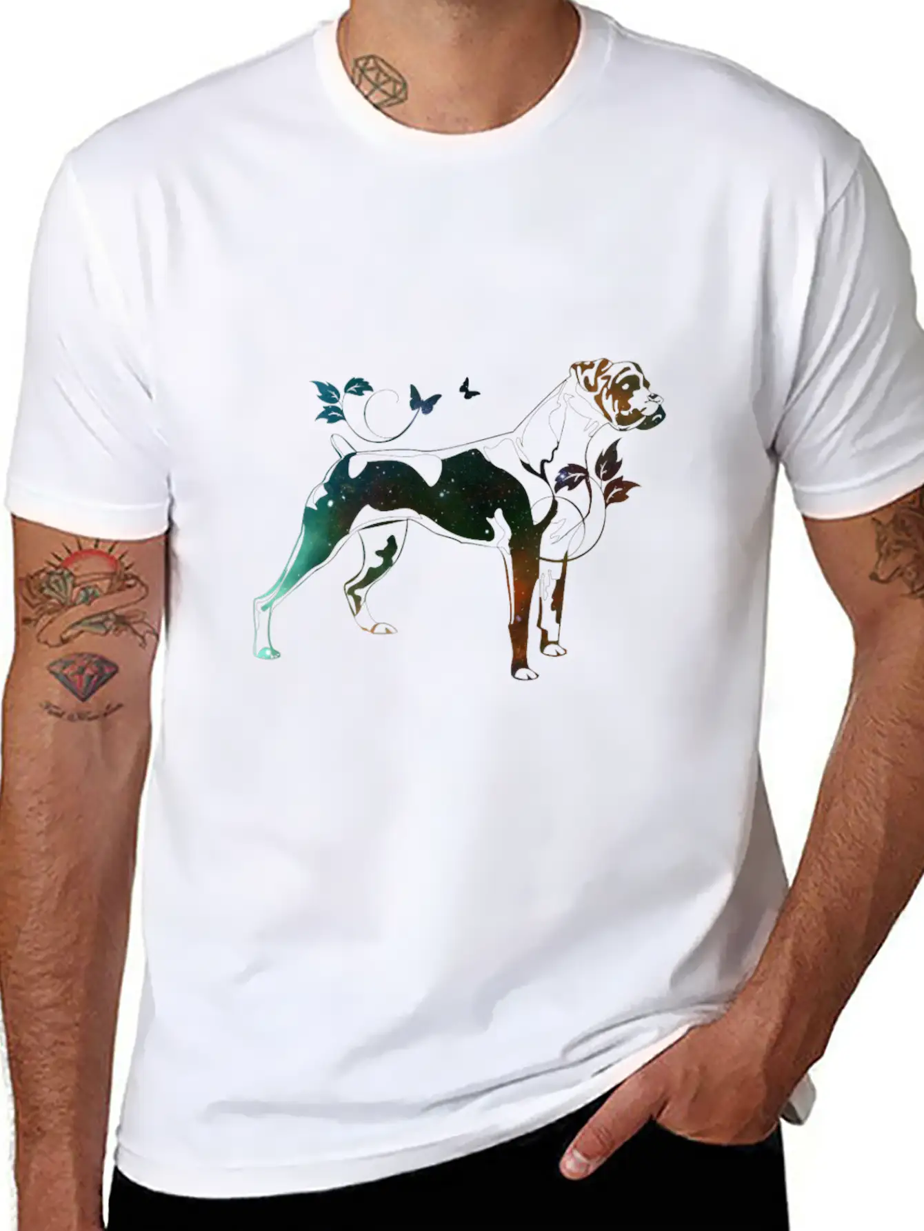 Fantasy Dogs Gift T-shirt For Dog Lovers Basic Graphic T-Shirt – Daily Comfort In Soft Cotton