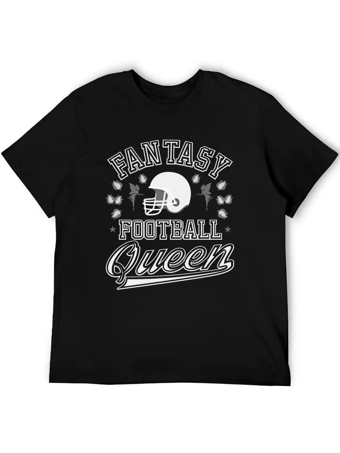 Fantasy Football Queen American I Suck At Gift Basic Graphic T-Shirt – Daily Comfort In Soft Cotton
