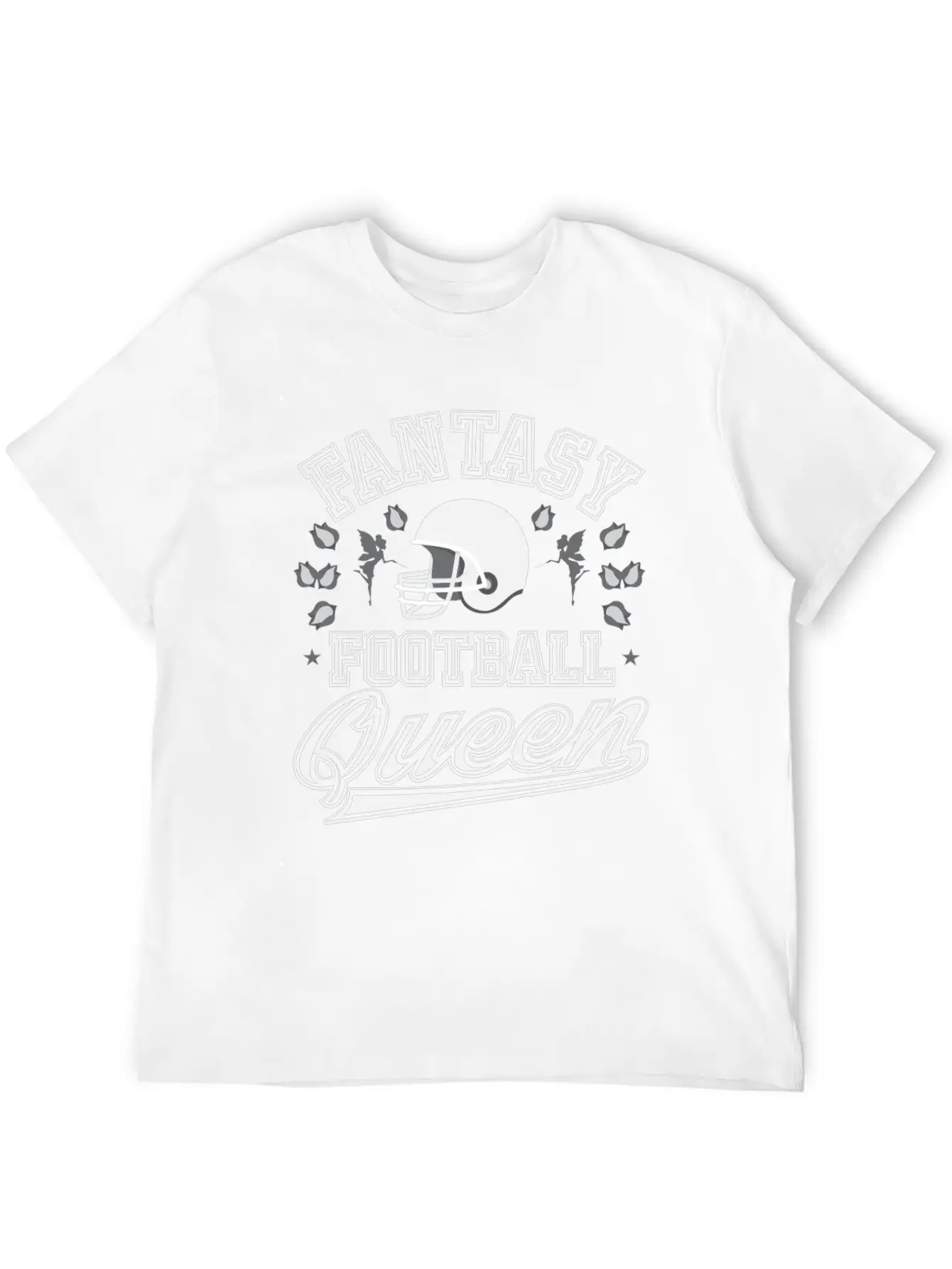 Fantasy Football Queen American I Suck At Gift Basic Graphic T-Shirt – Daily Comfort In Soft Cotton