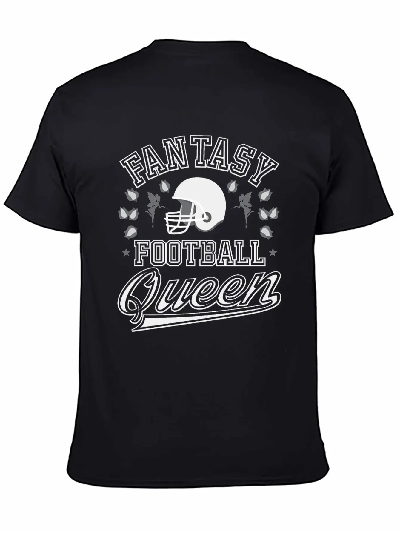 Fantasy Football Queen American I Suck At Gift Basic Graphic T-Shirt – Daily Comfort In Soft Cotton