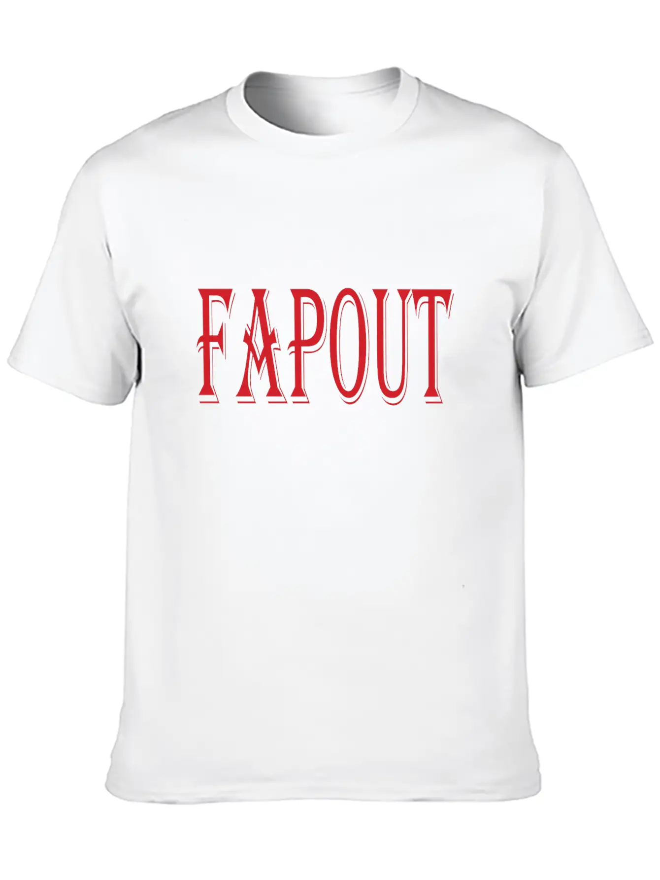 Fapout Unisex Casual T-Shirt – Clean Design For Daily Comfort