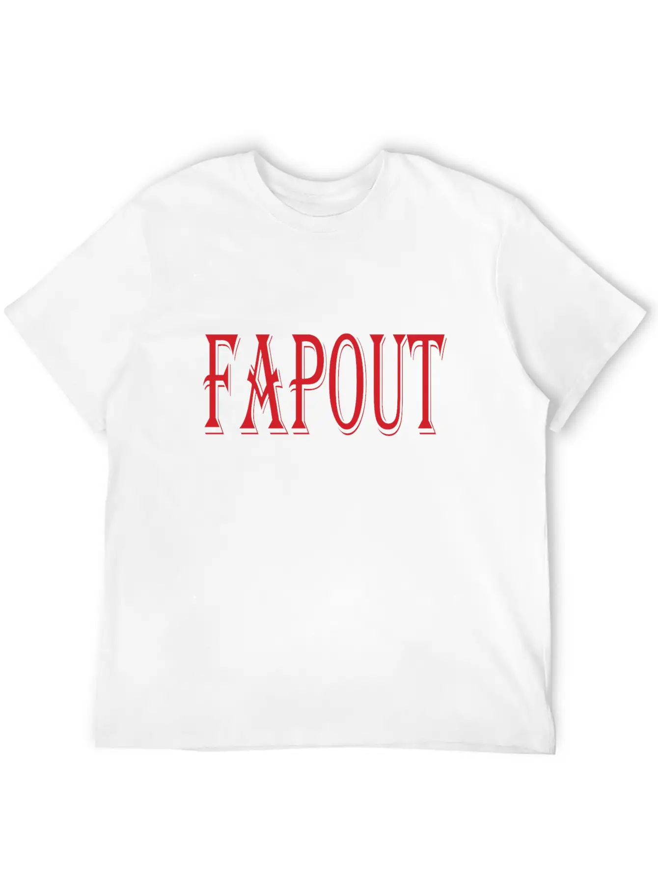 Fapout Unisex Casual T-Shirt – Clean Design For Daily Comfort