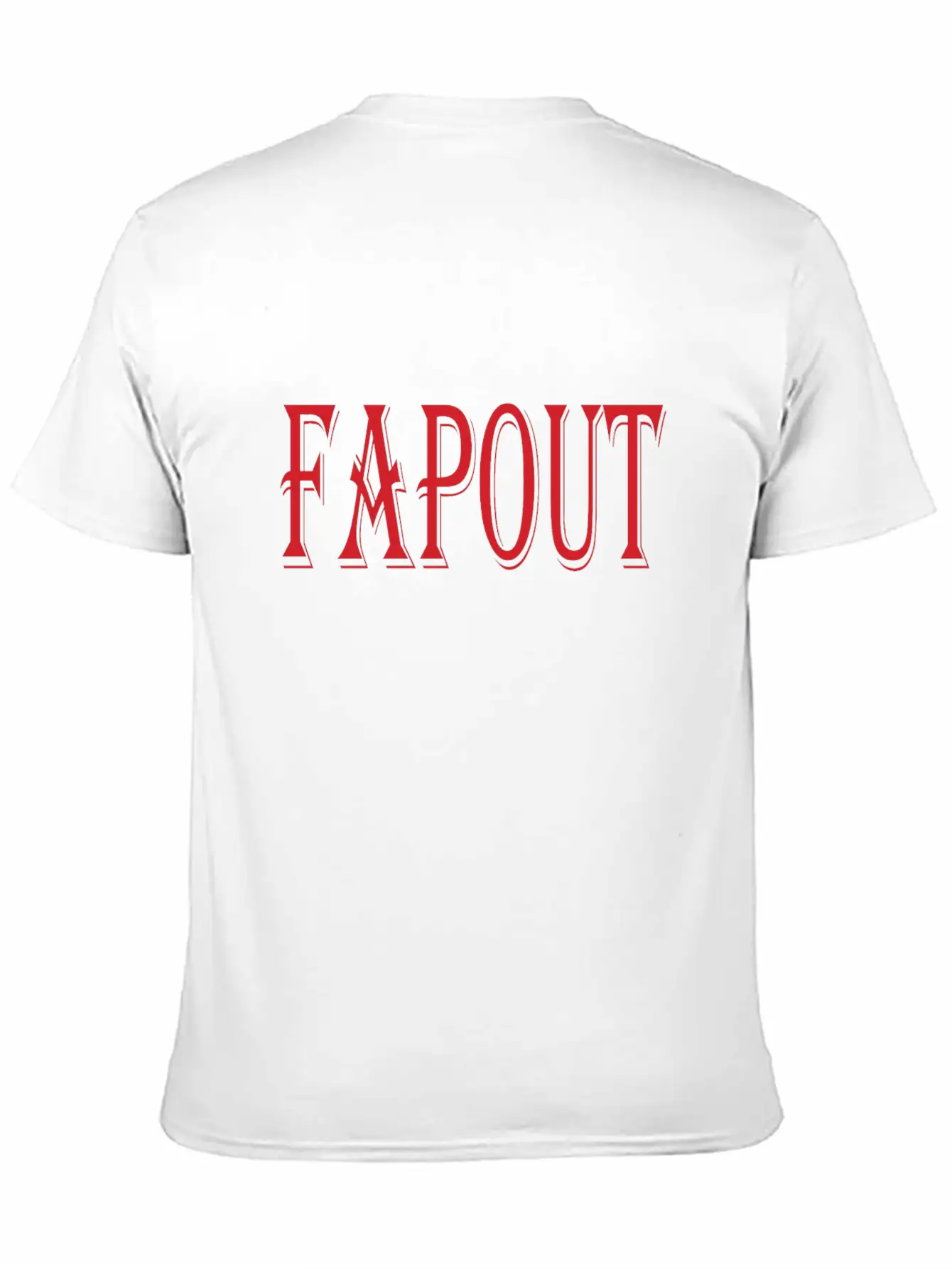 Fapout Unisex Casual T-Shirt – Clean Design For Daily Comfort