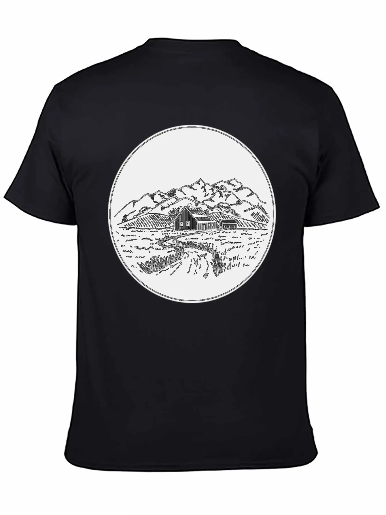 Farm Night Stylish Everyday T-Shirt – Unisex Basic Cotton Tee