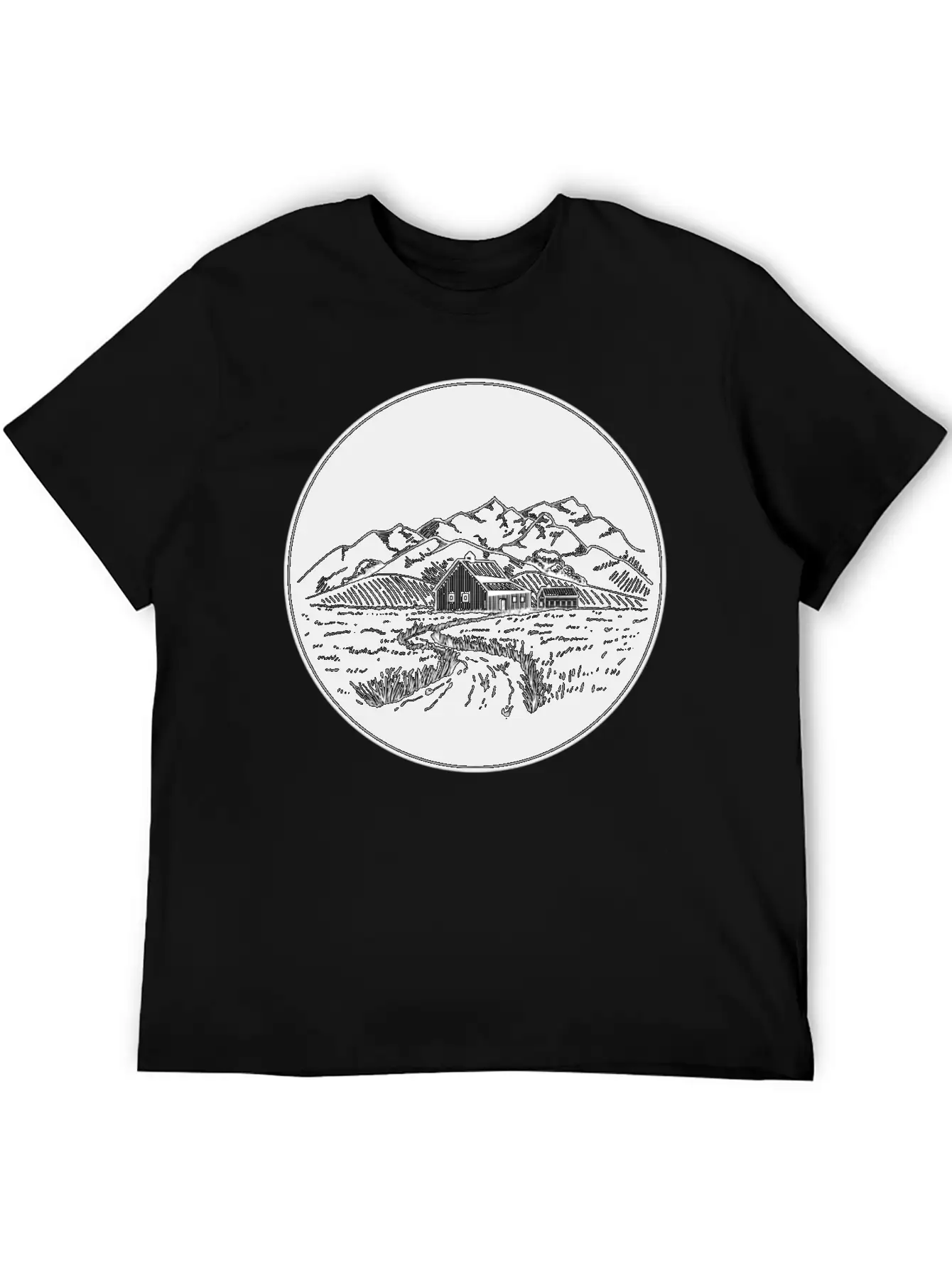 Farm Night Stylish Everyday T-Shirt – Unisex Basic Cotton Tee