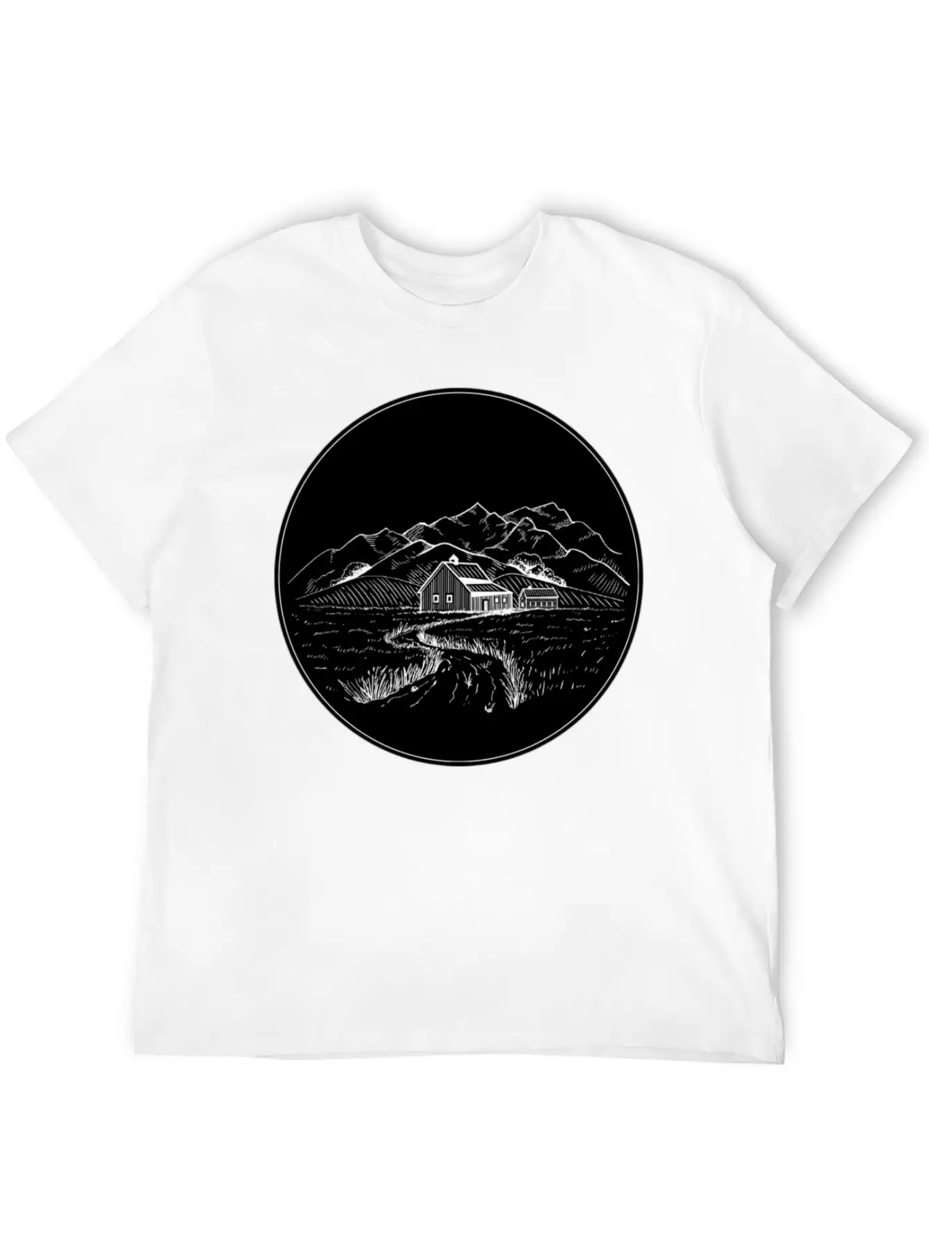 Farm Night Stylish Everyday T-Shirt – Unisex Basic Cotton Tee
