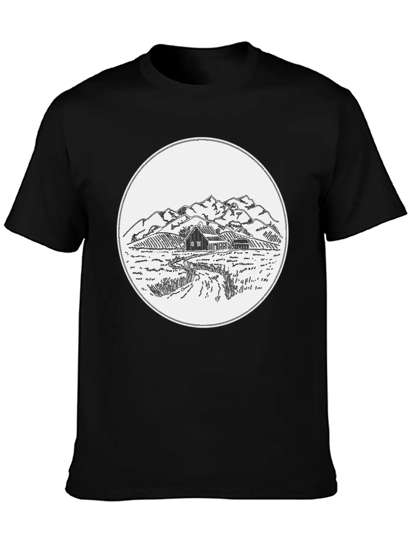 Farm Night Stylish Everyday T-Shirt – Unisex Basic Cotton Tee