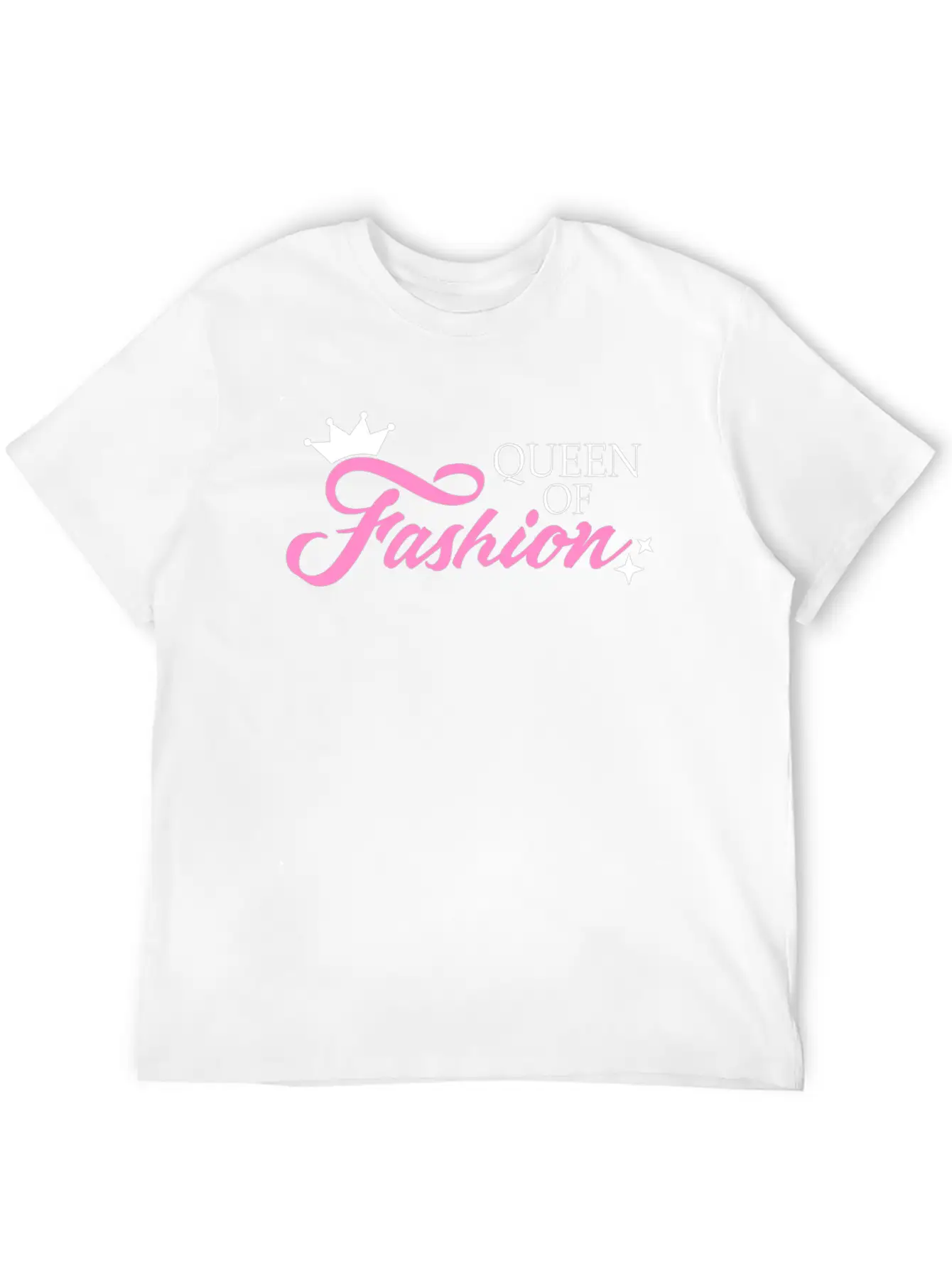 Fashion Design - Queen Of Fashion Basic Graphic T-Shirt – Daily Comfort In Soft Cotton