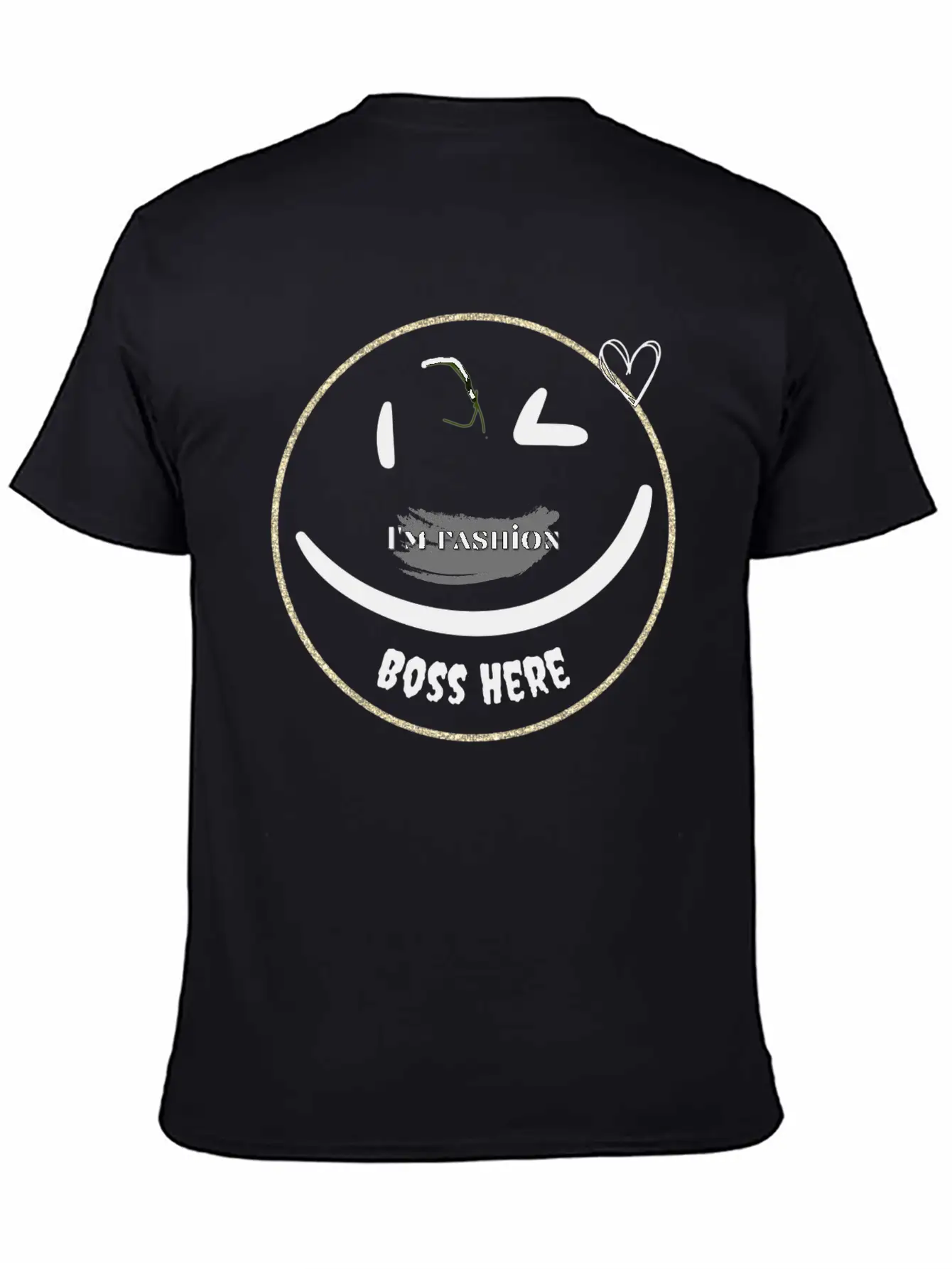 Fashion Emojis With Dimples Be The Fashion Comfortable Minimalist Graphic Tee – Summer Style Essential