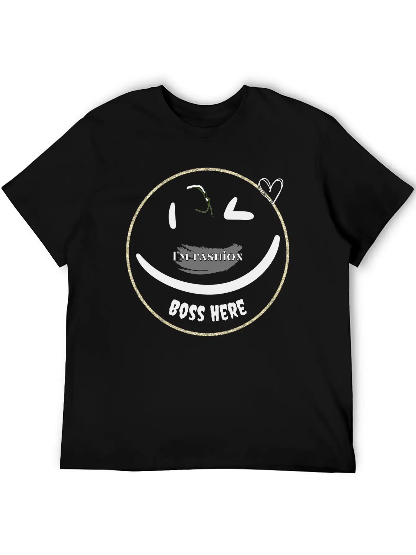 Fashion Emojis With Dimples Be The Fashion Comfortable Minimalist Graphic Tee – Summer Style Essential