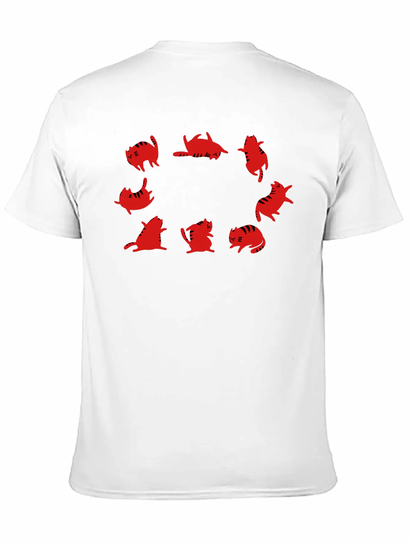 Fat Cats Dancing Unisex Casual T-Shirt – Clean Design For Daily Comfort