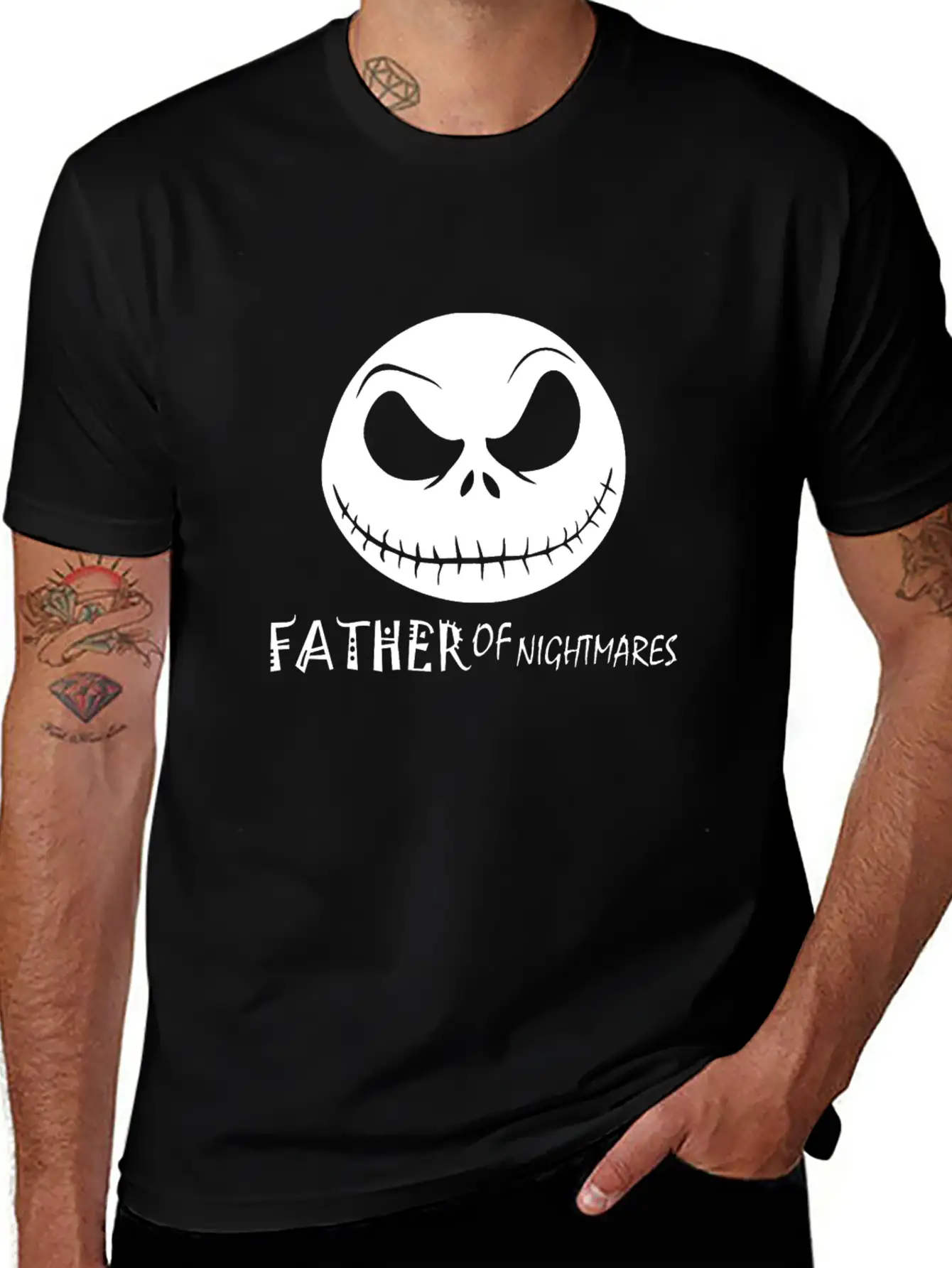Father Of Nightmares Comfortable Minimalist Graphic Tee – Summer Style Essential