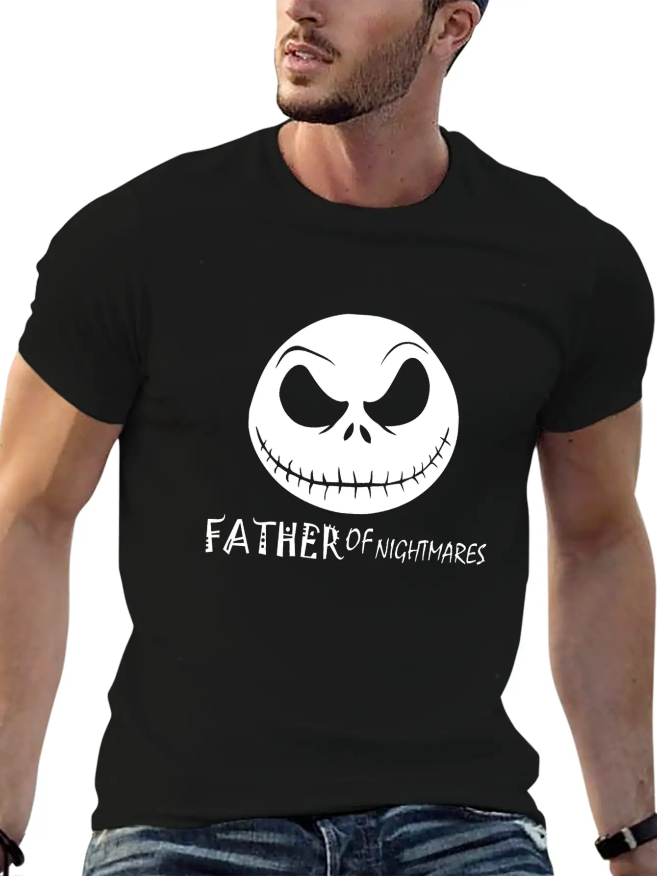 Father Of Nightmares Comfortable Minimalist Graphic Tee – Summer Style Essential