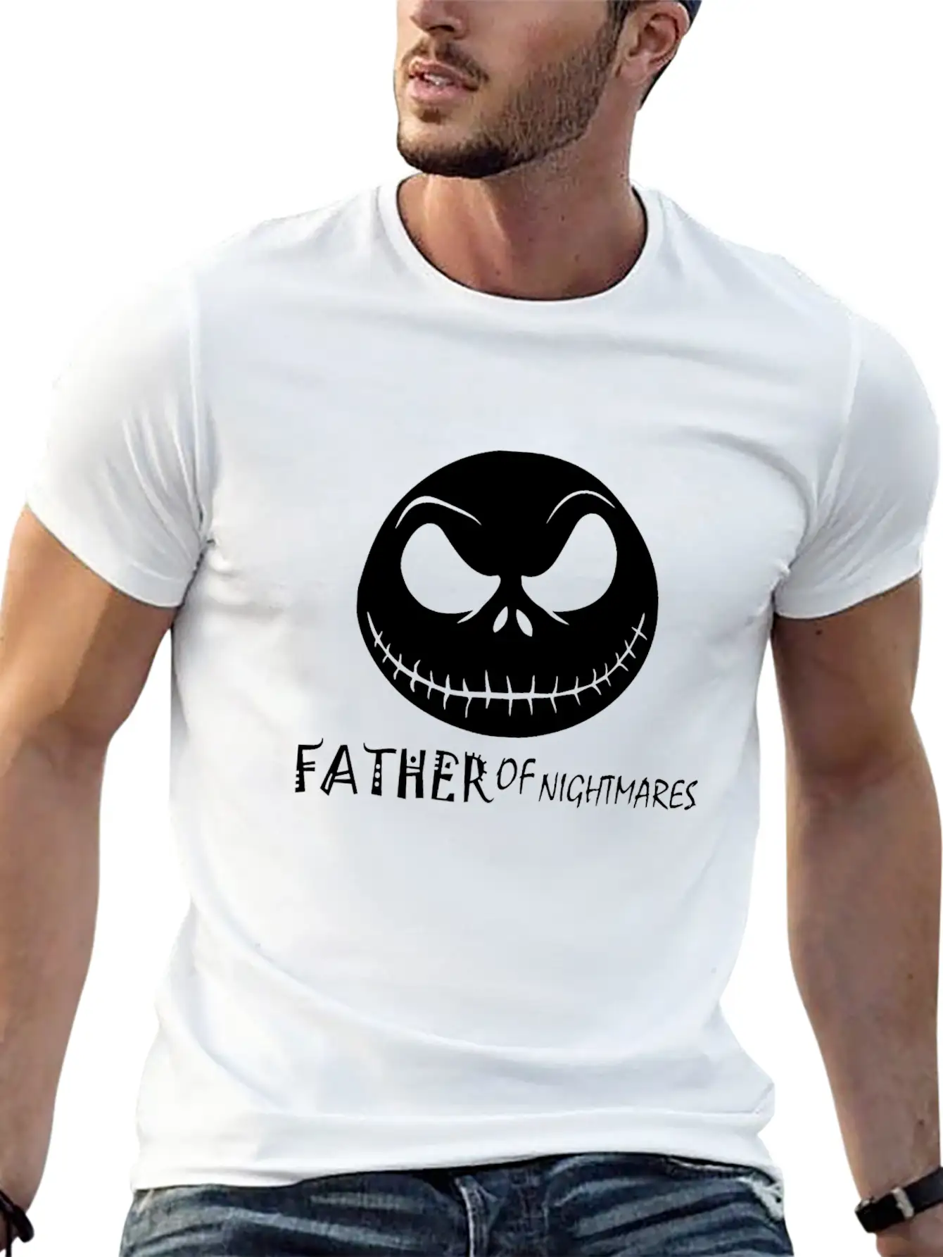 Father Of Nightmares Comfortable Minimalist Graphic Tee – Summer Style Essential