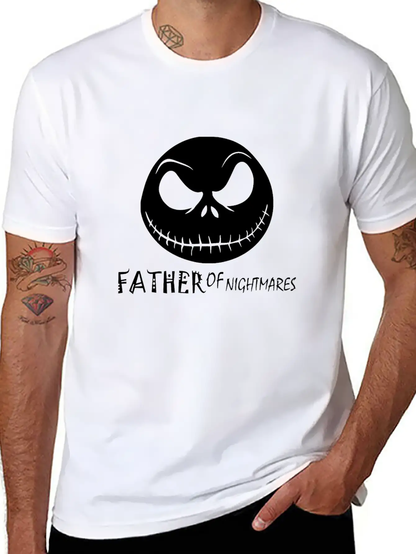 Father Of Nightmares Comfortable Minimalist Graphic Tee – Summer Style Essential