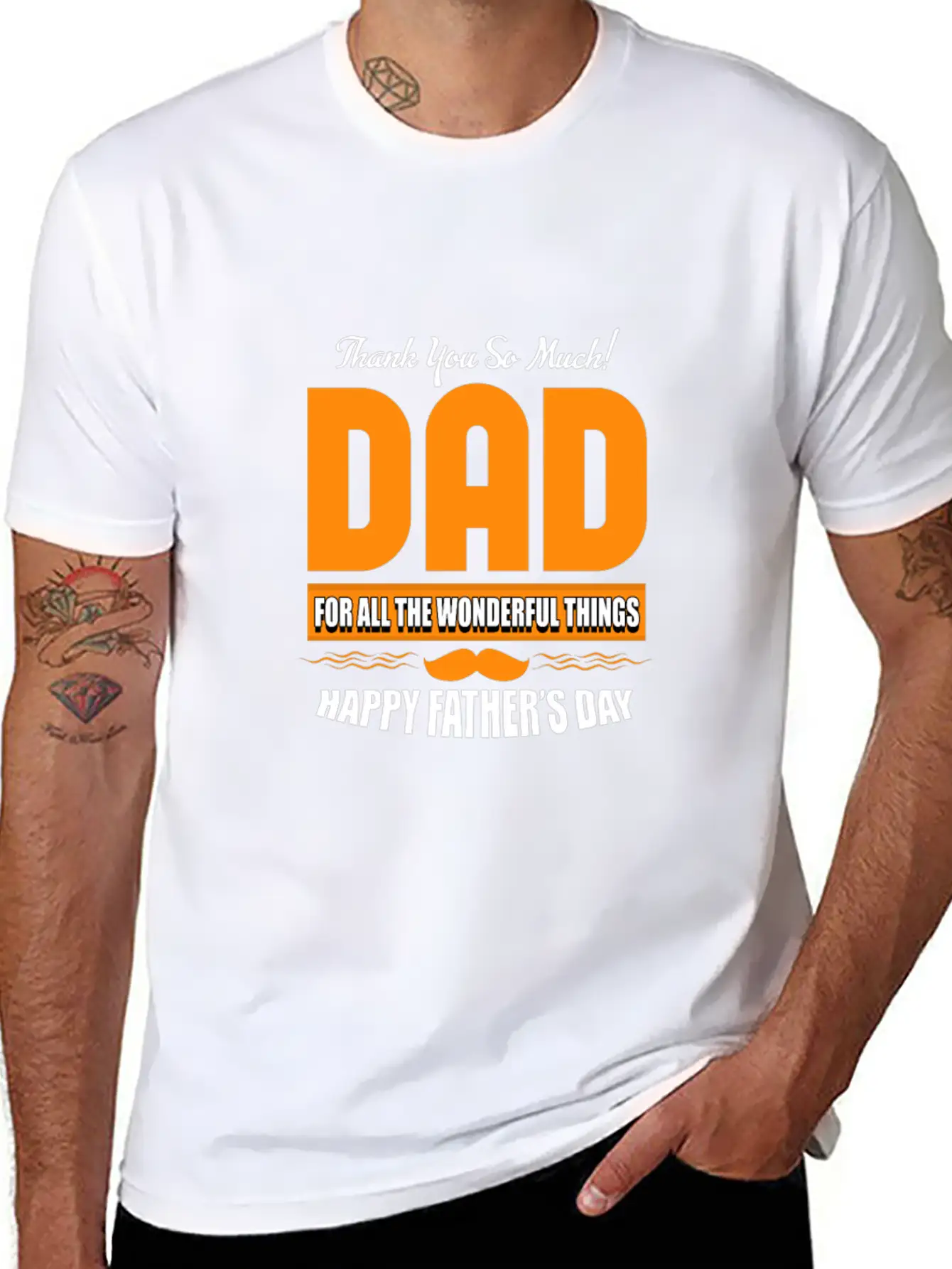 Father's Day Gift Father's Day Saying Father's Day Timeless Short Sleeve Tee – Comfy And Minimalist Design