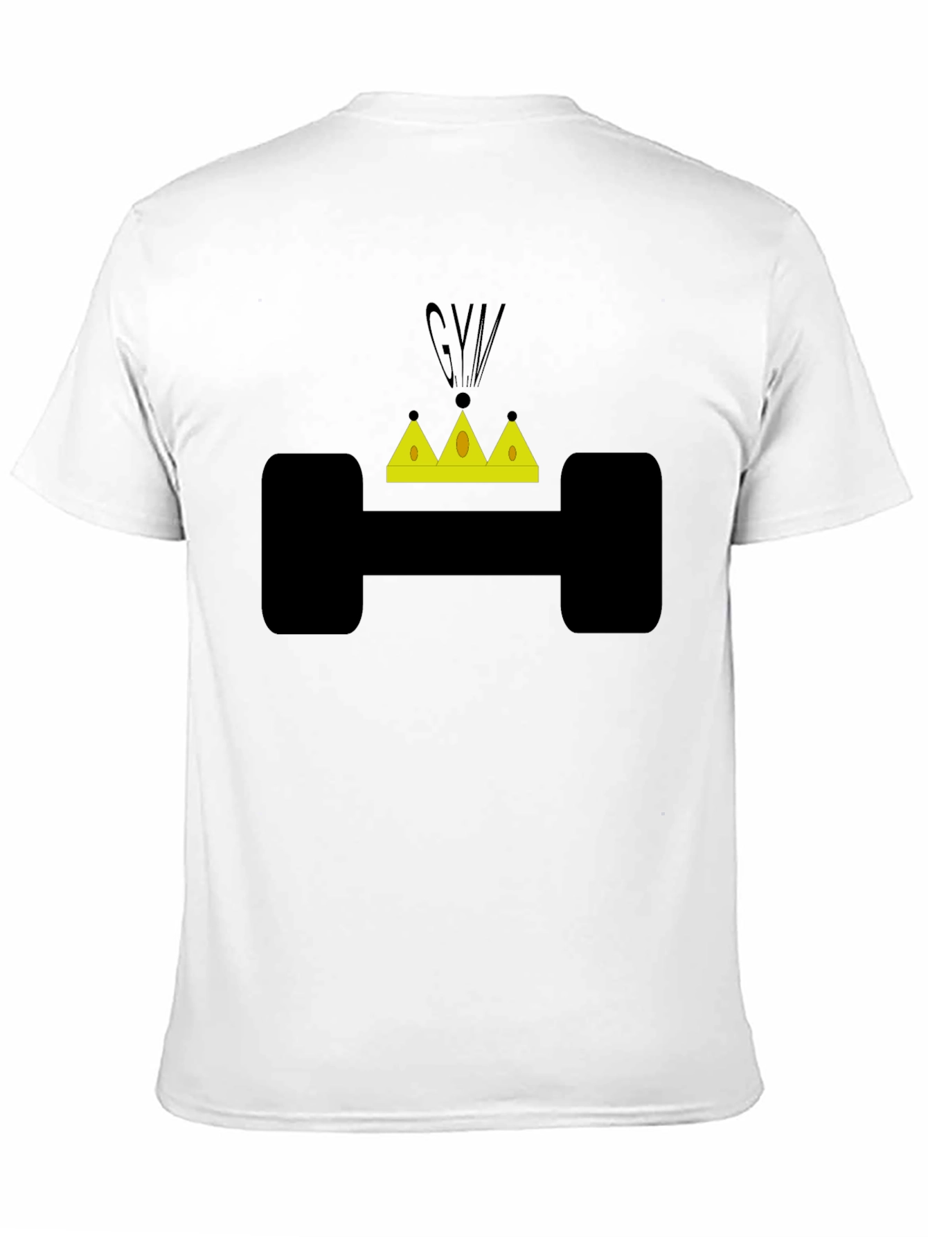 Gym King Graphic Tee - Black
