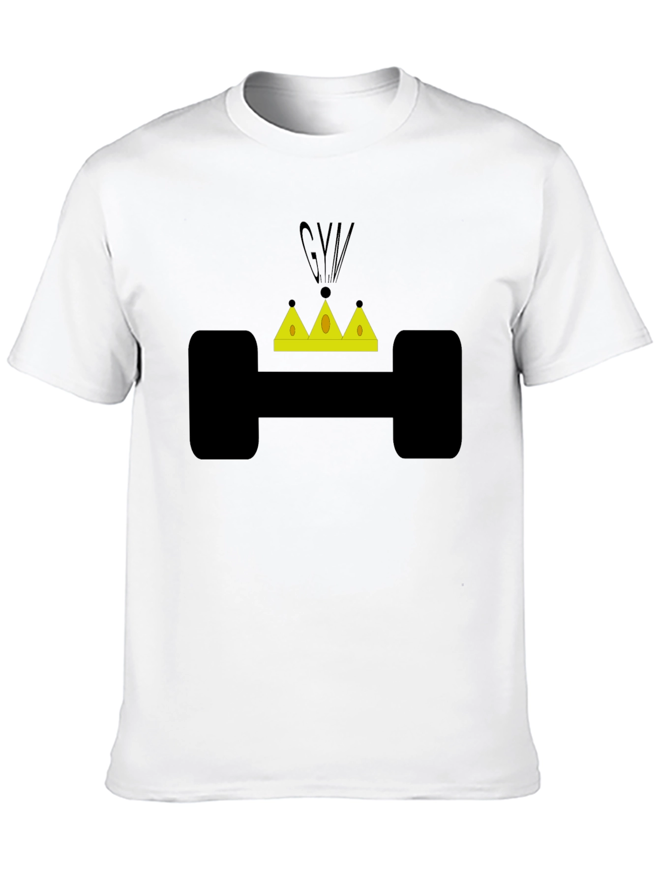 Gym King Graphic Tee - Black