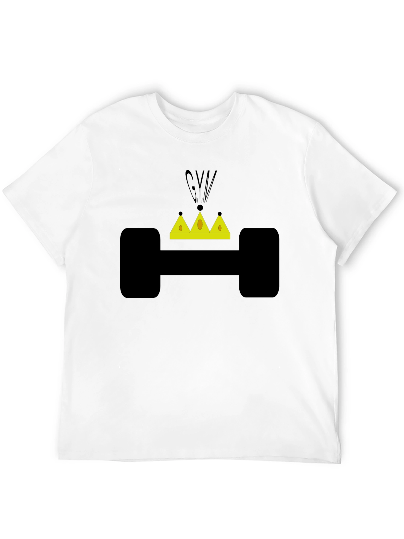 Gym King Graphic Tee - Black