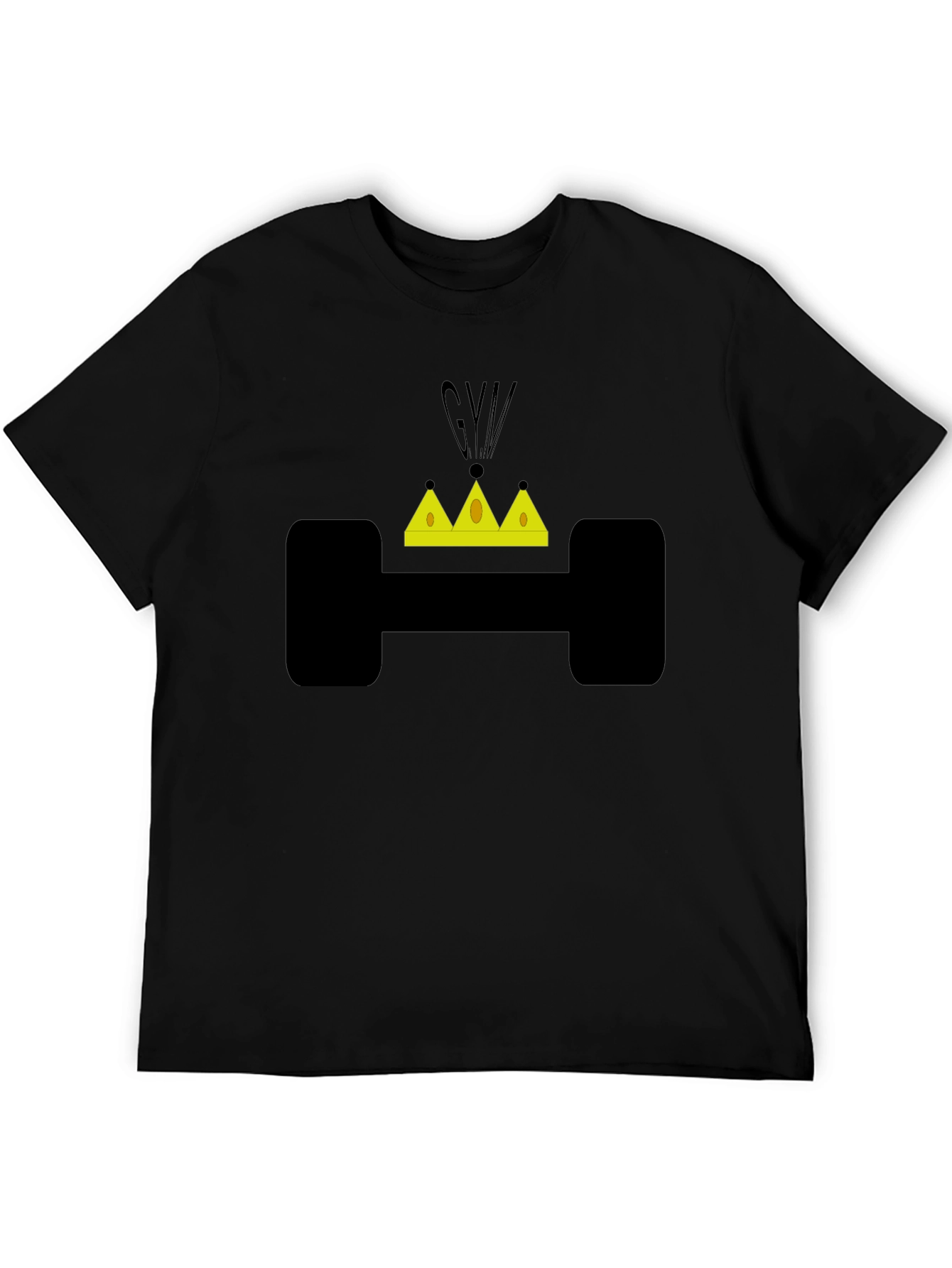 Gym King Graphic Tee - Black