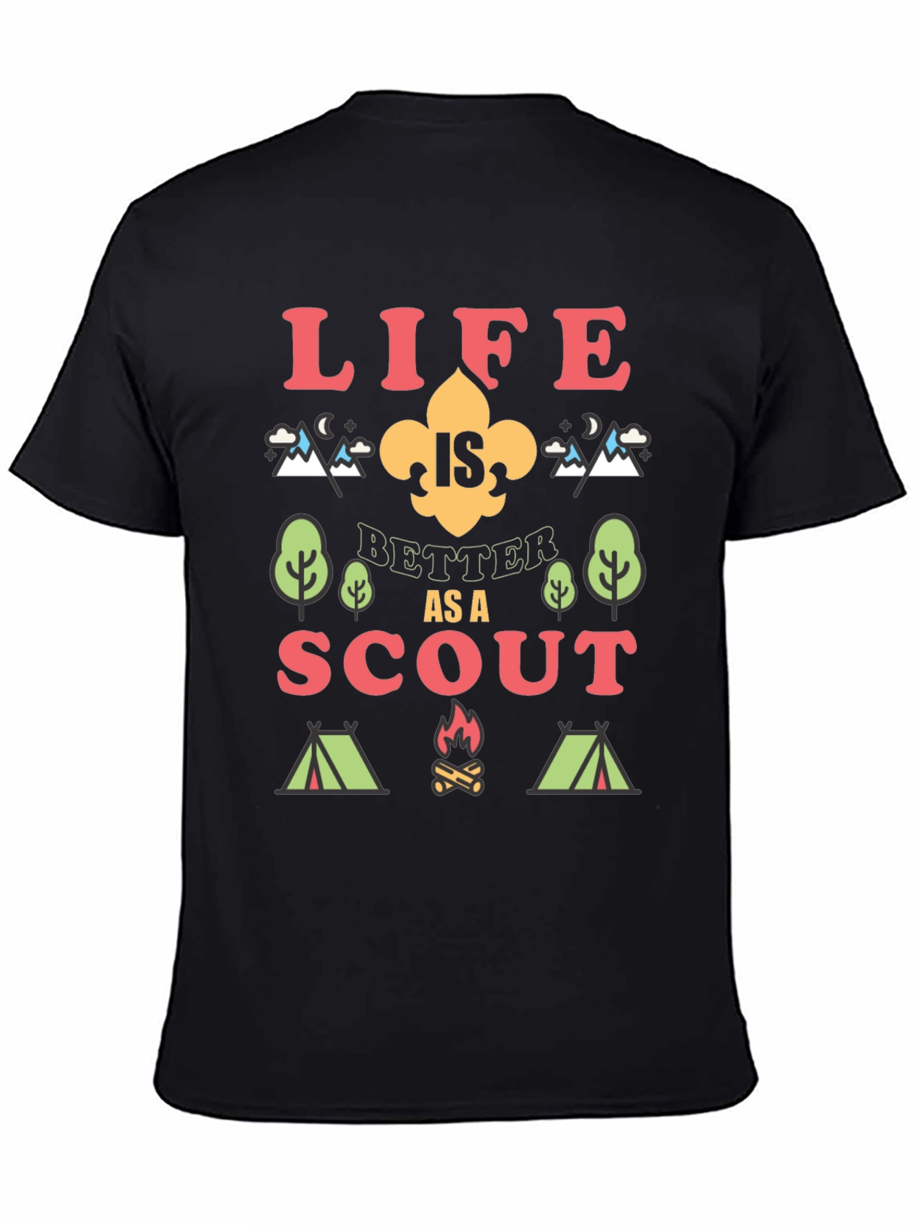 Life Is Better As a Scout Graphic T-Shirt