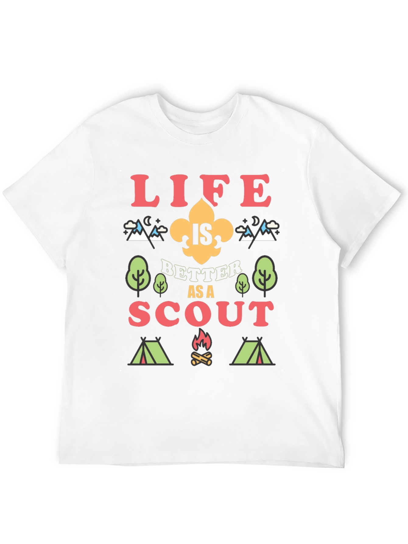 Life Is Better As a Scout Graphic T-Shirt