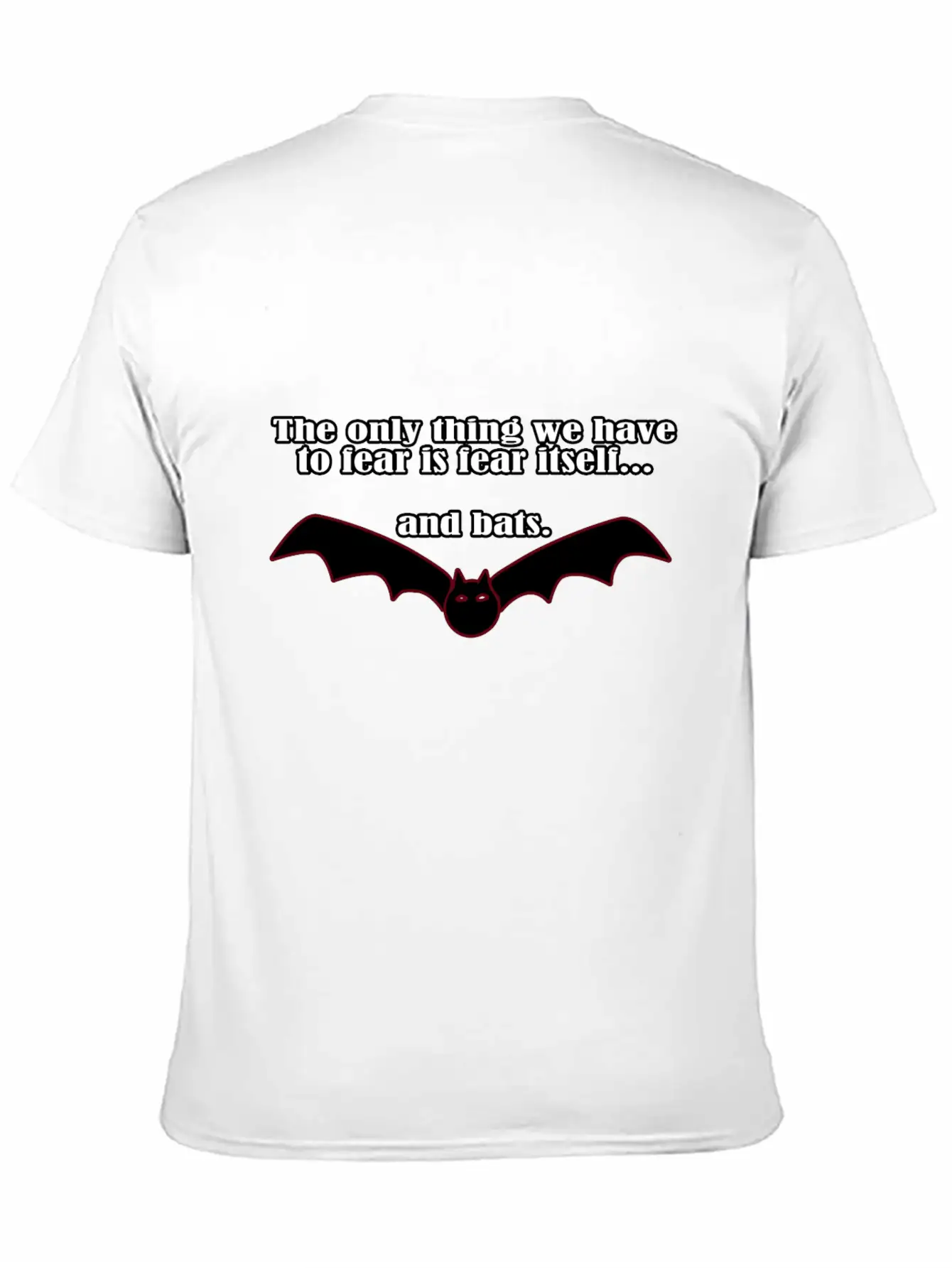 Fear Bats Stylish Everyday T-Shirt – Unisex Basic Cotton Tee