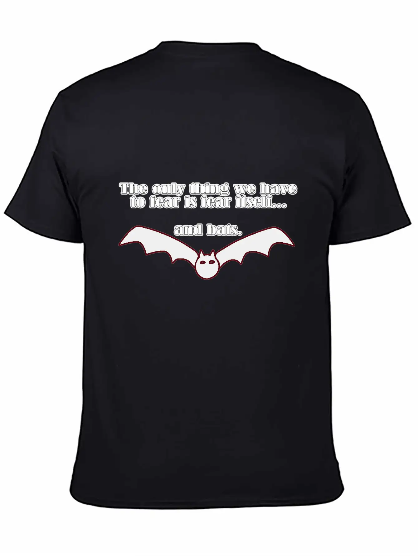 Fear Bats Stylish Everyday T-Shirt – Unisex Basic Cotton Tee