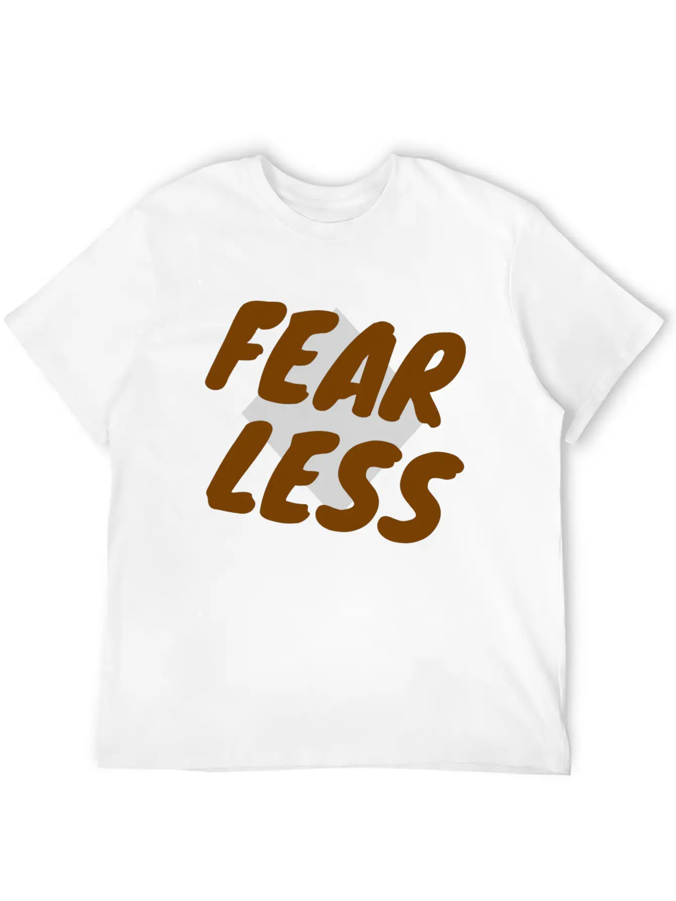 Fear Less Basic Graphic T-Shirt – Daily Comfort In Soft Cotton