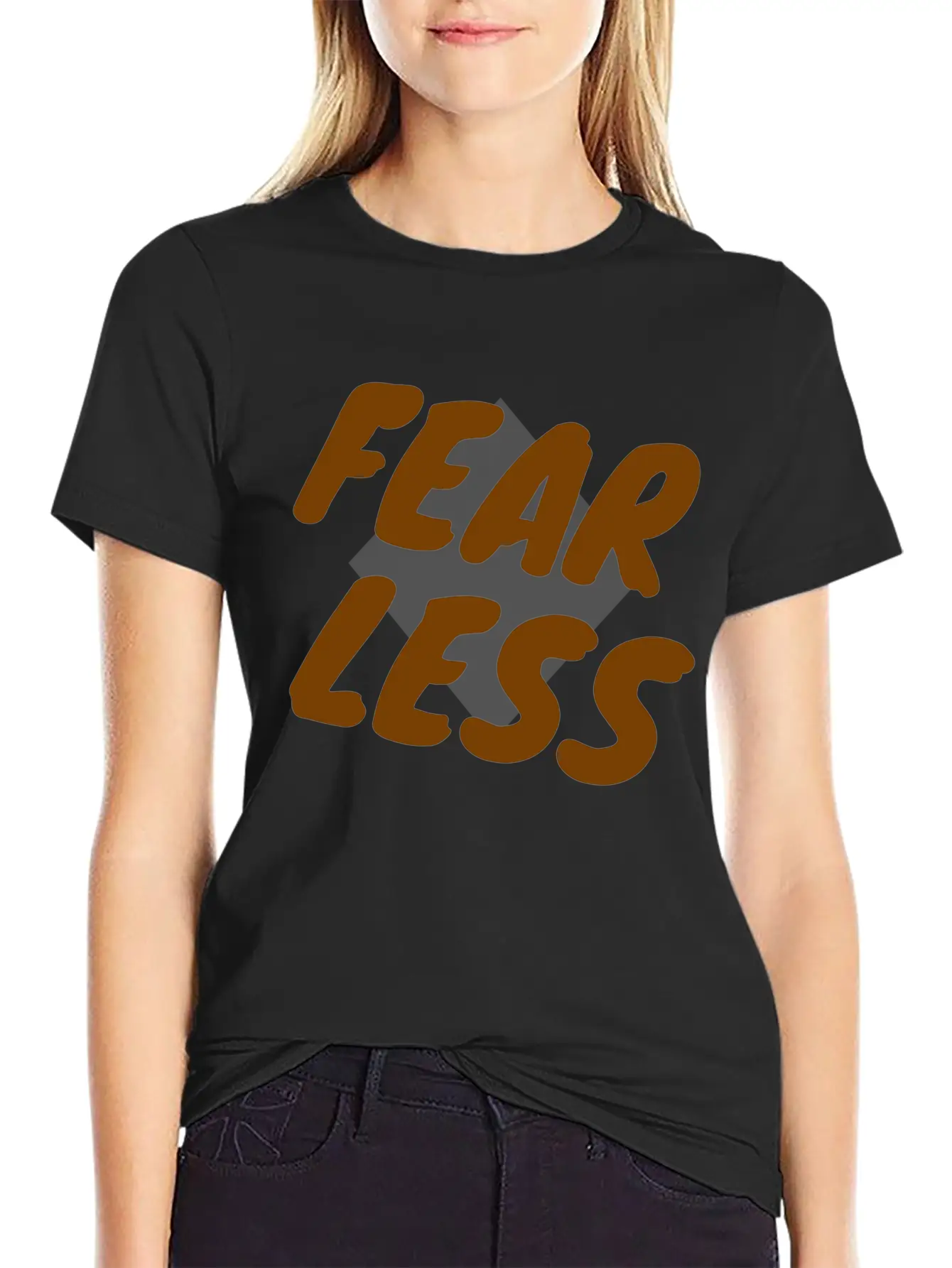 Fear Less Basic Graphic T-Shirt – Daily Comfort In Soft Cotton